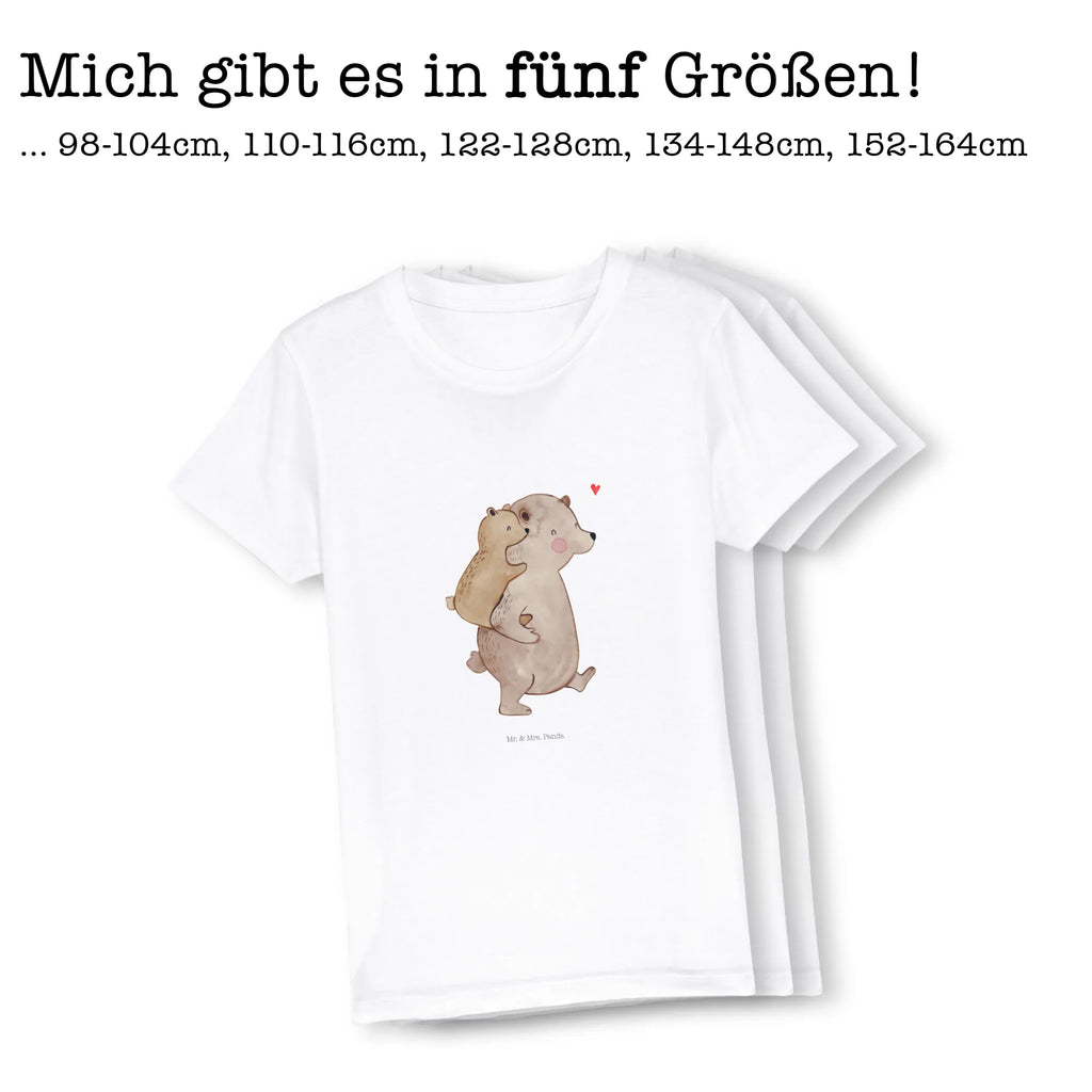 Organic Kinder T-Shirt Papa Bär Kinder T-Shirt, Kinder T-Shirt Mädchen, Kinder T-Shirt Jungen, Familie, Vatertag, Muttertag, Bruder, Schwester, Mama, Papa, Oma, Opa, Geschenk, Vater, Papi, Vati, Onkel, Geburtstag