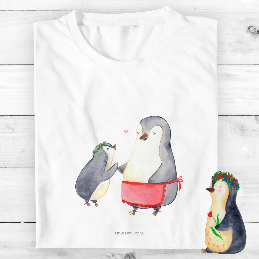 Organic Kinder T-Shirt Pinguin mit Kind Kinder T-Shirt, Kinder T-Shirt Mädchen, Kinder T-Shirt Jungen, Familie, Vatertag, Muttertag, Bruder, Schwester, Mama, Papa, Oma, Opa, Geschenk, Mami, Mutti, Mutter, Geburststag