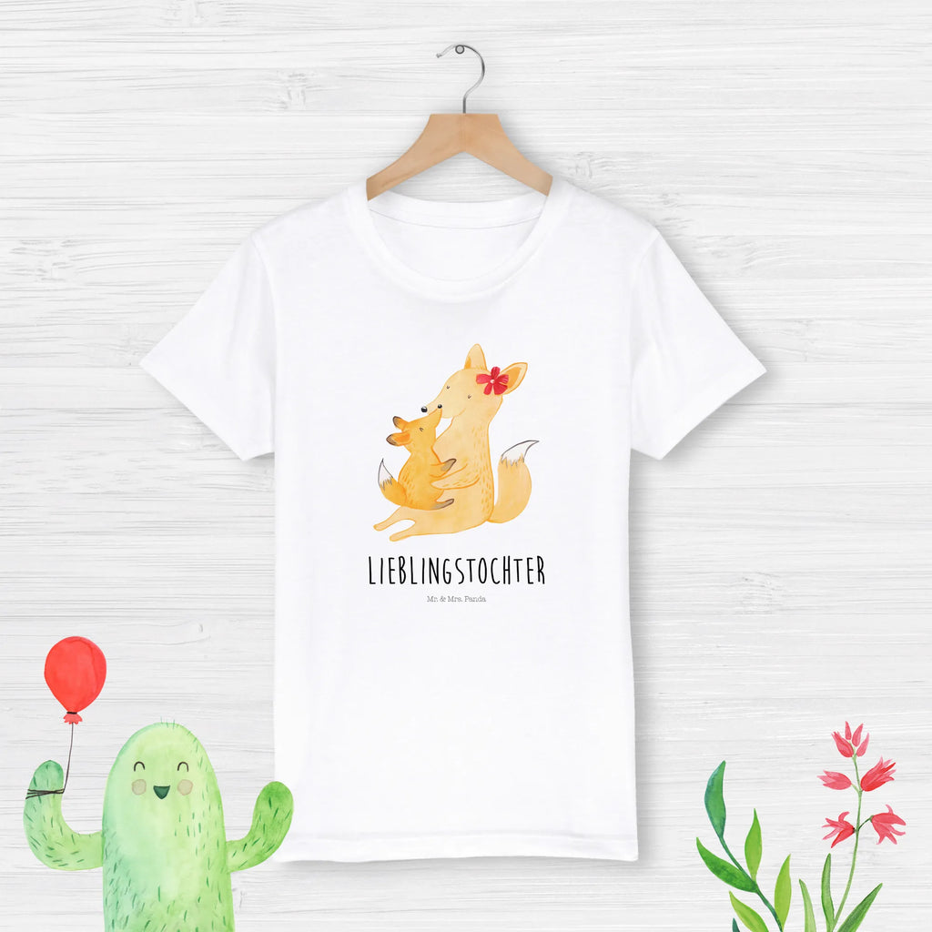 Organic Kinder T-Shirt Fuchs Mama Kinder T-Shirt, Kinder T-Shirt Mädchen, Kinder T-Shirt Jungen, Familie, Vatertag, Muttertag, Bruder, Schwester, Mama, Papa, Oma, Opa, Mutter, Tochter, Lieblingstochter, Beste Tochter, Geschenk