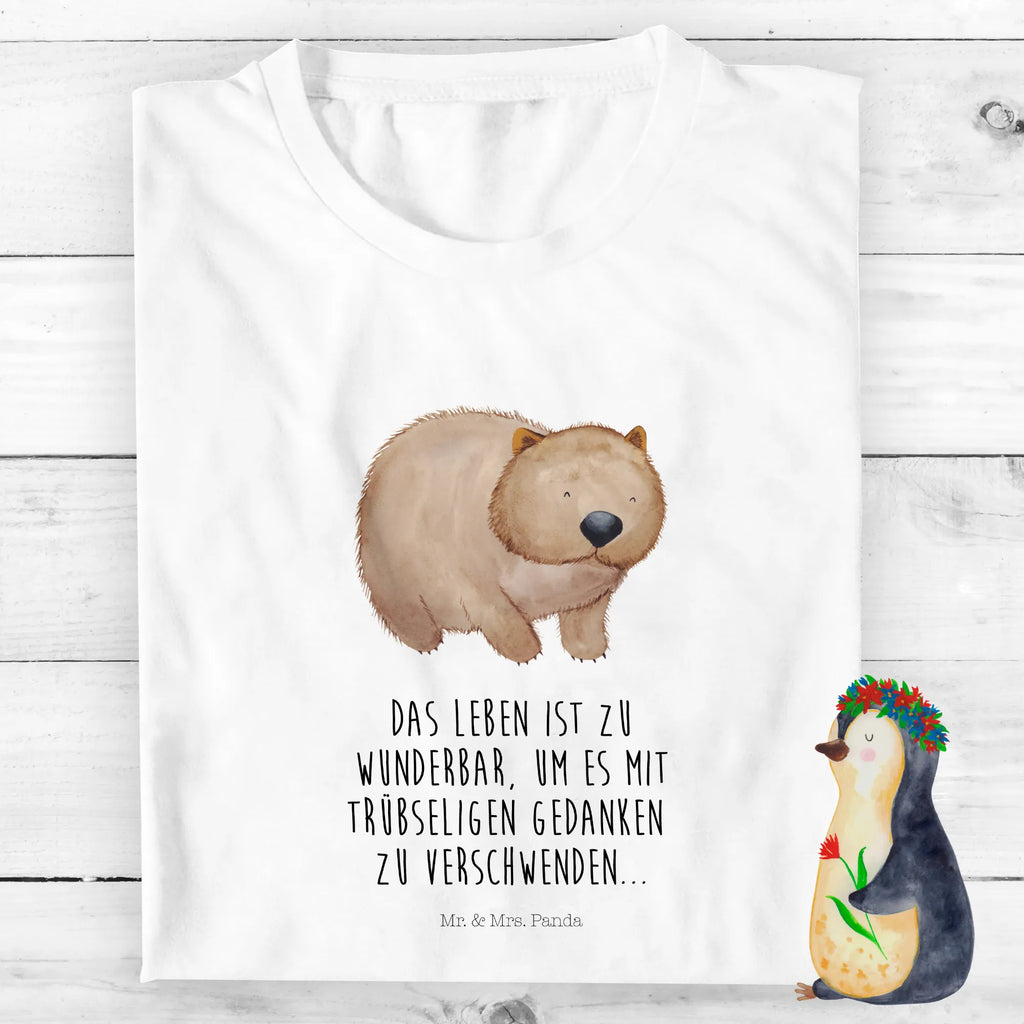 Organic Kinder T-Shirt Wombat Kinder T-Shirt, Kinder T-Shirt Mädchen, Kinder T-Shirt Jungen, Tiermotive, Gute Laune, lustige Sprüche, Tiere, Wombat, Das Leben ist schön, Motivation, Spruch, Australien