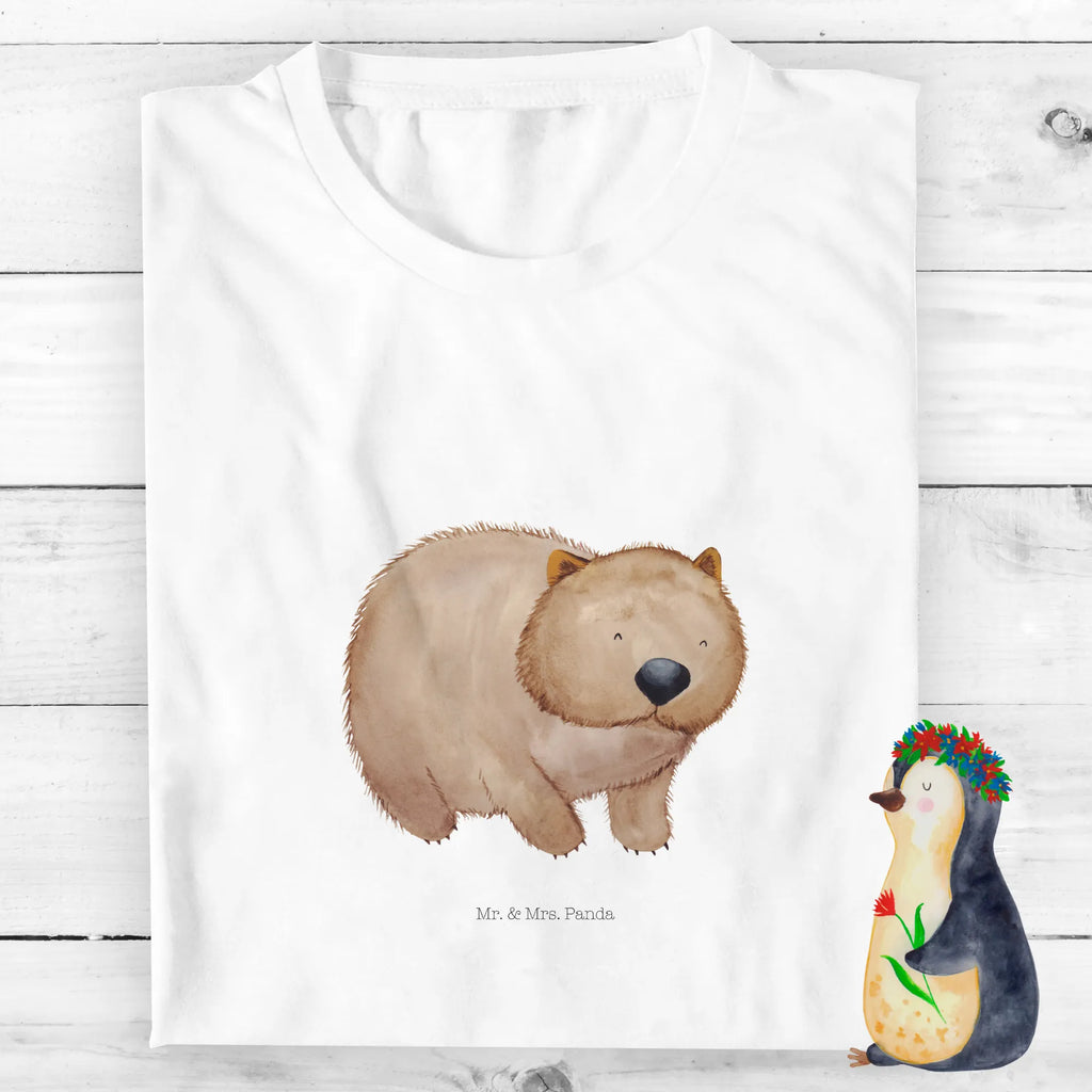 Organic Kinder T-Shirt Wombat Kinder T-Shirt, Kinder T-Shirt Mädchen, Kinder T-Shirt Jungen, Tiermotive, Gute Laune, lustige Sprüche, Tiere, Wombat, Das Leben ist schön, Motivation, Spruch, Australien