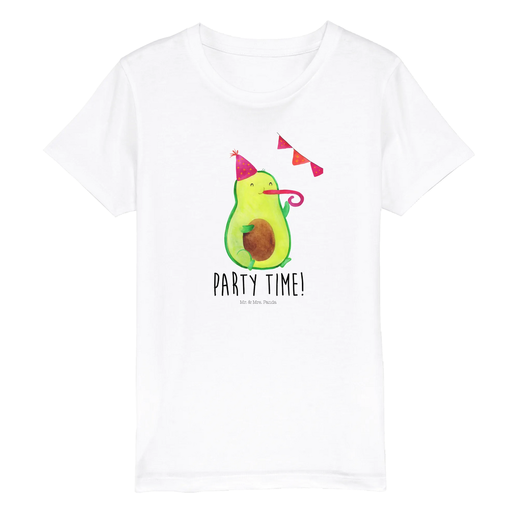 Organic Kinder T-Shirt Avocado Party Zeit Kinder T-Shirt, Kinder T-Shirt Mädchen, Kinder T-Shirt Jungen, Avocado, Veggie, Vegan, Gesund