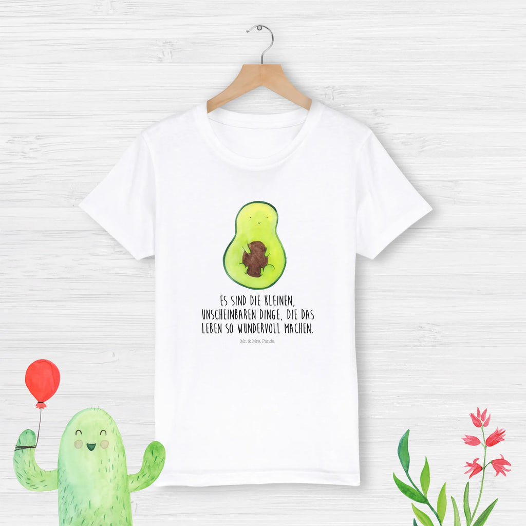 Organic Kinder T-Shirt Avocado Kern Kinder T-Shirt, Kinder T-Shirt Mädchen, Kinder T-Shirt Jungen, Avocado, Veggie, Vegan, Gesund, Avokado, Avocadokern, Kern, Pflanze, Spruch Leben