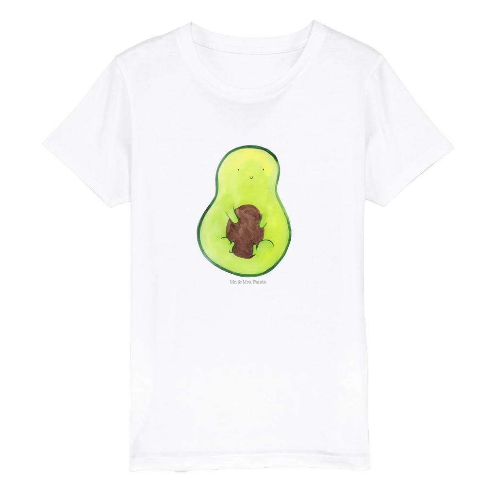 Organic Kinder T-Shirt Avocado Kern Kinder T-Shirt, Kinder T-Shirt Mädchen, Kinder T-Shirt Jungen, Avocado, Veggie, Vegan, Gesund, Avokado, Avocadokern, Kern, Pflanze, Spruch Leben