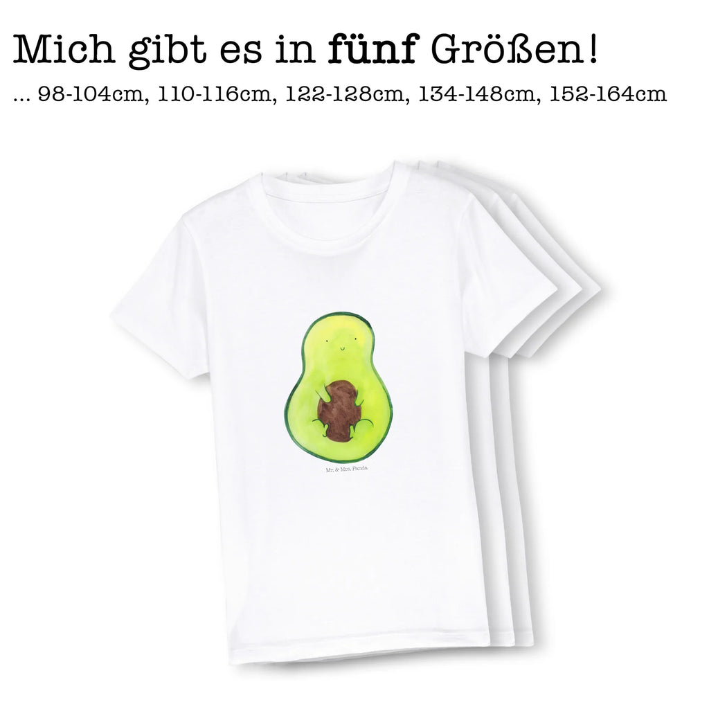 Organic Kinder T-Shirt Avocado Kern Kinder T-Shirt, Kinder T-Shirt Mädchen, Kinder T-Shirt Jungen, Avocado, Veggie, Vegan, Gesund, Avokado, Avocadokern, Kern, Pflanze, Spruch Leben