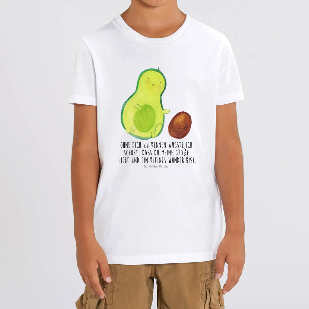 Organic Kinder T-Shirt Avocado Kern rollt Kinder T-Shirt, Kinder T-Shirt Mädchen, Kinder T-Shirt Jungen, Avocado, Veggie, Vegan, Gesund, Avocados, Schwanger, Geburt, Geburtstag, Säugling, Kind, erstes Kind, zur Geburt, Schwangerschaft, Babyparty, Baby, große Liebe, Liebe, Love