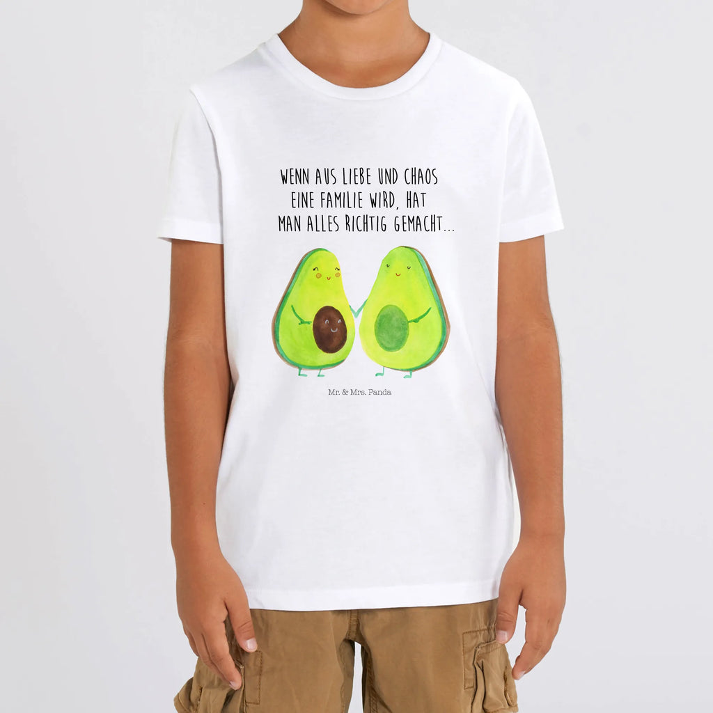 Organic Kinder T-Shirt Avocado Pärchen Kinder T-Shirt, Kinder T-Shirt Mädchen, Kinder T-Shirt Jungen, Avocado, Veggie, Vegan, Gesund, Avocuddle, Liebe, Schwangerschaft, Familie, Babyshower, Babyparty, Hochzeit, Kinder, Avocados, Geburt