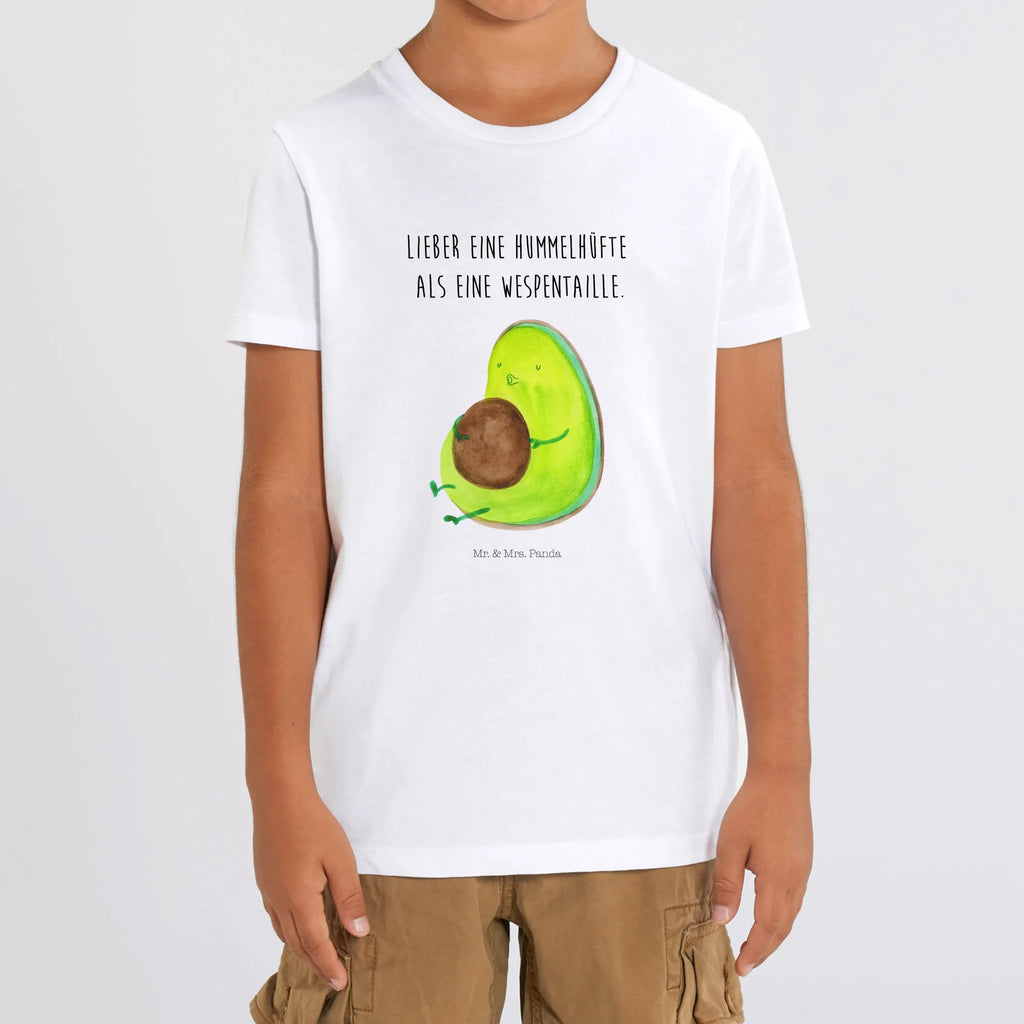 Organic Kinder T-Shirt Avocado Pfeifen Kinder T-Shirt, Kinder T-Shirt Mädchen, Kinder T-Shirt Jungen, Avocado, Veggie, Vegan, Gesund, Diät, Abnehmen, Ernährung, dick sein