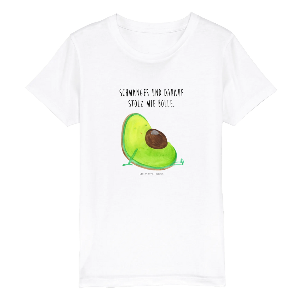 Organic Kinder T-Shirt Avocado Schwangerschaft Kinder T-Shirt, Kinder T-Shirt Mädchen, Kinder T-Shirt Jungen, Avocado, Veggie, Vegan, Gesund, schwanger, Schwangerschaft, Babyparty, Babyshower