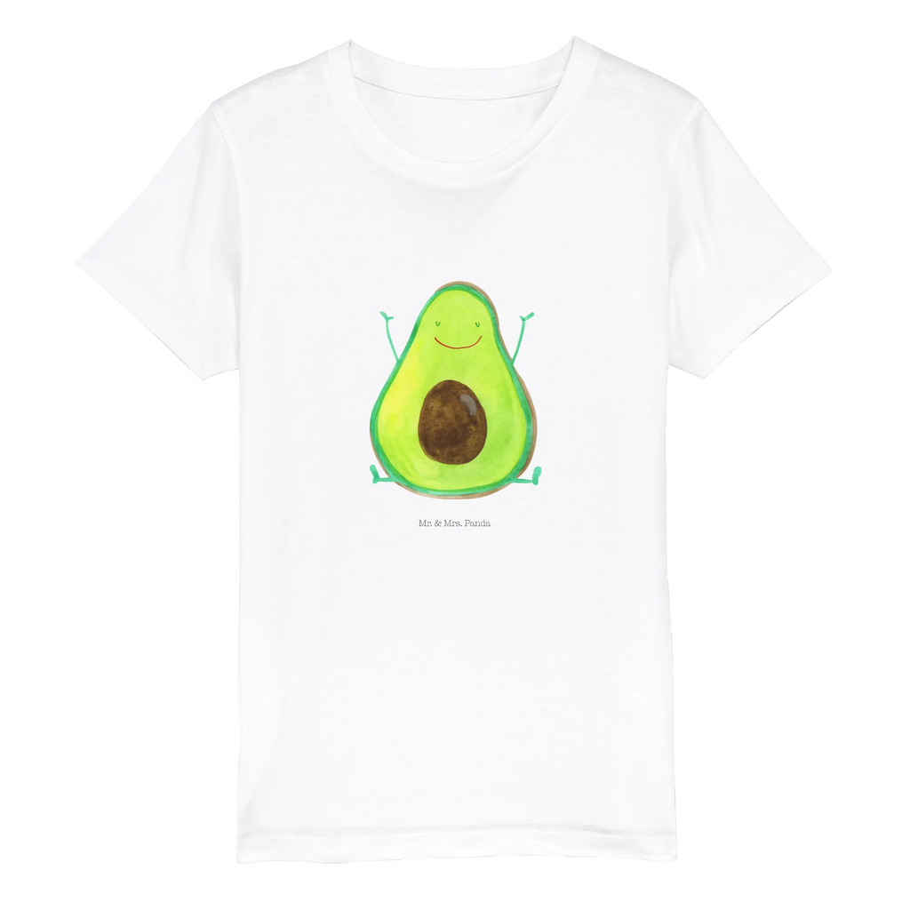 Organic Kinder T-Shirt Avocado Glücklich Kinder T-Shirt, Kinder T-Shirt Mädchen, Kinder T-Shirt Jungen, Avocado, Veggie, Vegan, Gesund, Chaos