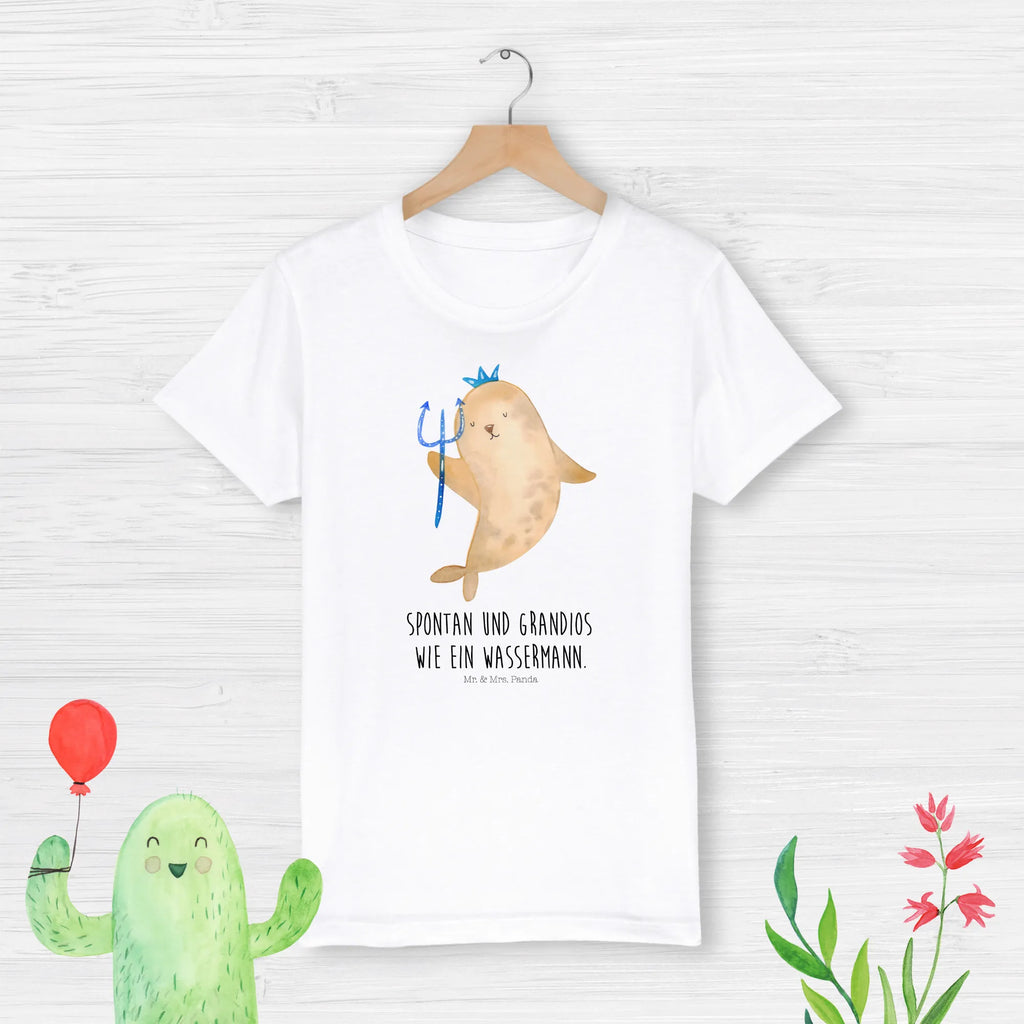 Organic Kinder T-Shirt Sternzeichen Wassermann Kinder T-Shirt, Kinder T-Shirt Mädchen, Kinder T-Shirt Jungen, Tierkreiszeichen, Sternzeichen, Horoskop, Astrologie, Aszendent, Meermann, Nix, Wassermann Geschenk, Wassermann Sternzeichen, Geschenk Januar, Geschenk Februar, Geburtstag Januar, Geburtstag Februar, Meer Geschenk