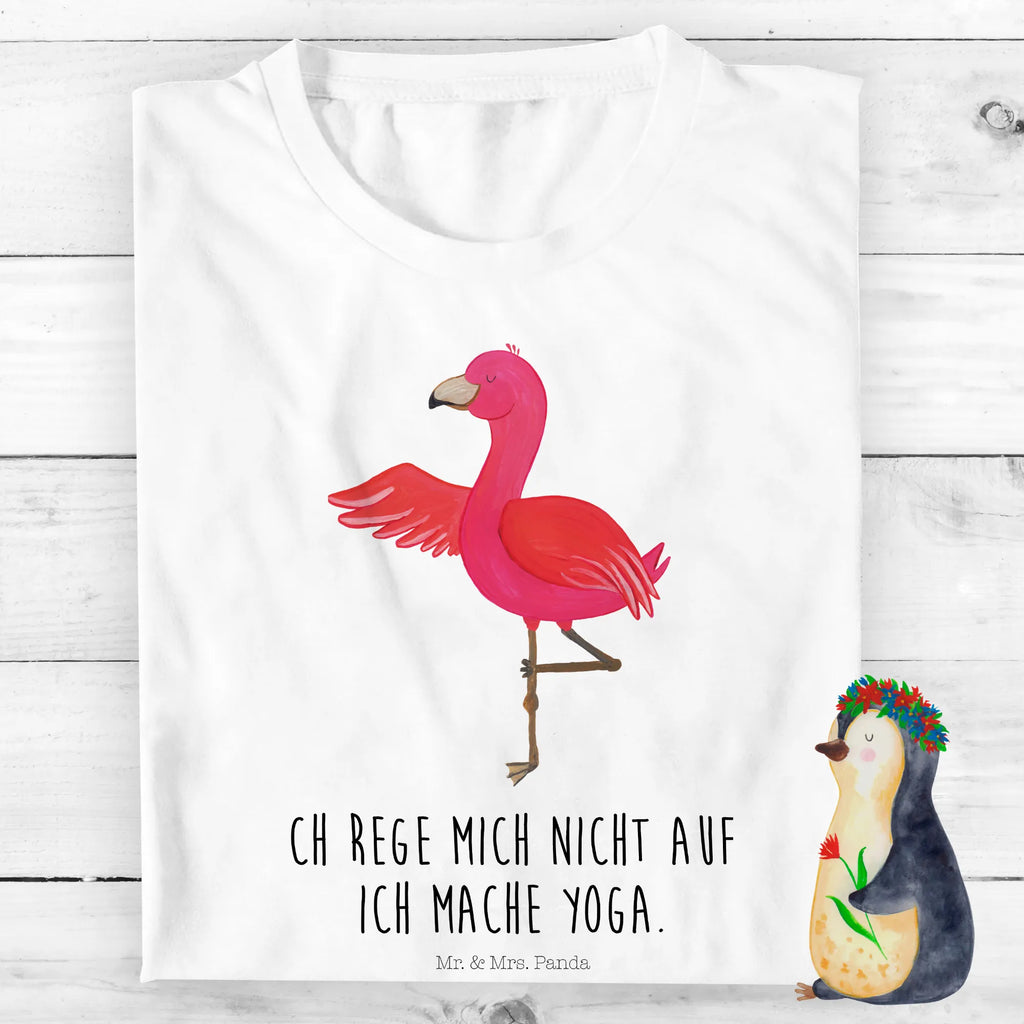 Organic Kinder T-Shirt Flamingo Yoga Kinder T-Shirt, Kinder T-Shirt Mädchen, Kinder T-Shirt Jungen, Flamingo, Vogel, Yoga, Namaste, Achtsamkeit, Yoga-Übung, Entspannung, Ärger, Aufregen, Tiefenentspannung