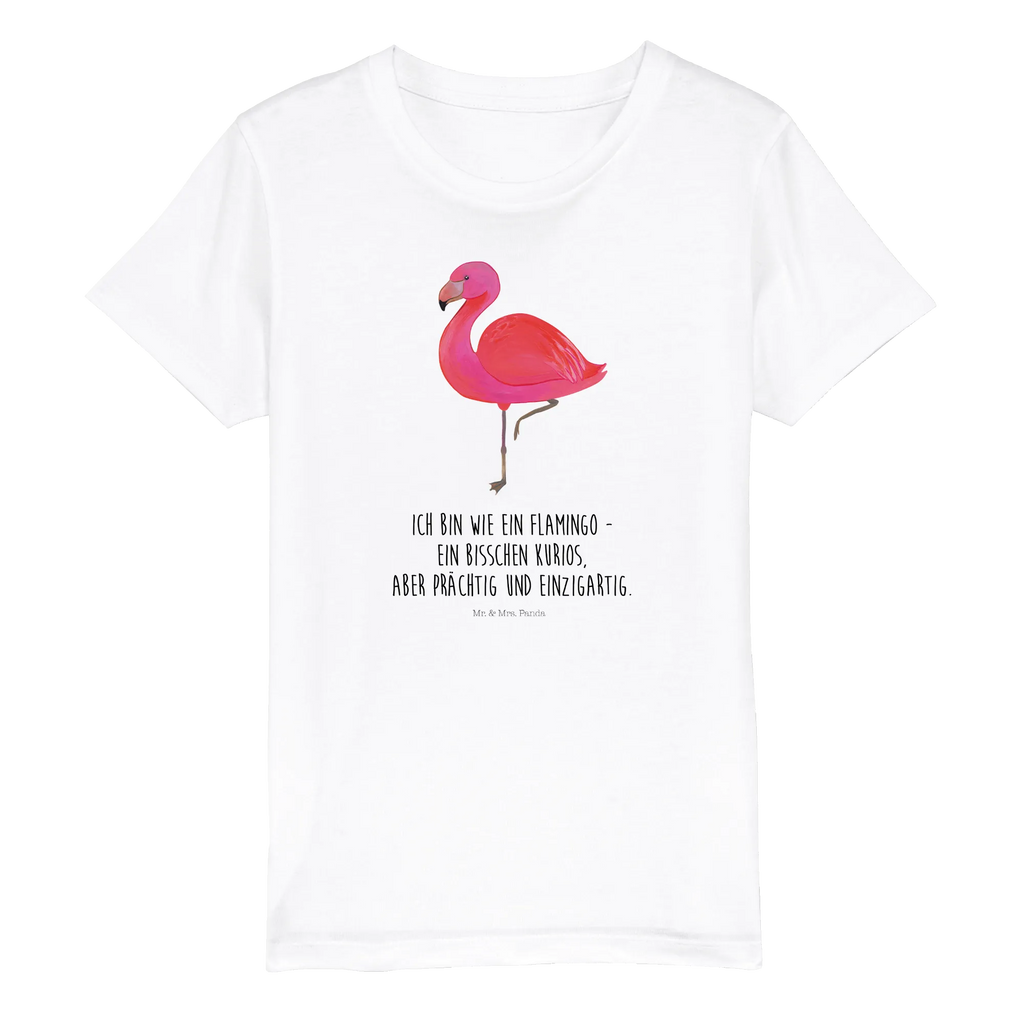 Organic Kinder T-Shirt Flamingo Classic Kinder T-Shirt, Kinder T-Shirt Mädchen, Kinder T-Shirt Jungen, Flamingo, Einzigartig, Selbstliebe, Stolz, ich, für mich, Spruch, Freundin, Freundinnen, Außenseiter, Sohn, Tochter, Geschwister