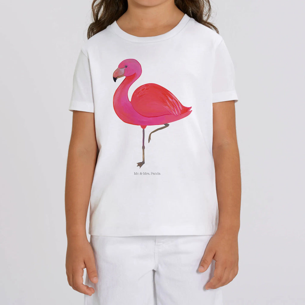 Organic Kinder T-Shirt Flamingo Classic Kinder T-Shirt, Kinder T-Shirt Mädchen, Kinder T-Shirt Jungen, Flamingo, Einzigartig, Selbstliebe, Stolz, ich, für mich, Spruch, Freundin, Freundinnen, Außenseiter, Sohn, Tochter, Geschwister