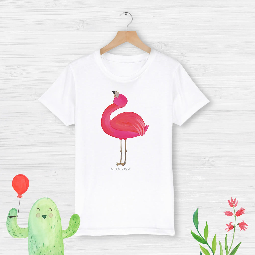 Organic Kinder T-Shirt Flamingo Stolz Kinder T-Shirt, Kinder T-Shirt Mädchen, Kinder T-Shirt Jungen, Flamingo, stolz, Freude, Selbstliebe, Selbstakzeptanz, Freundin, beste Freundin, Tochter, Mama, Schwester