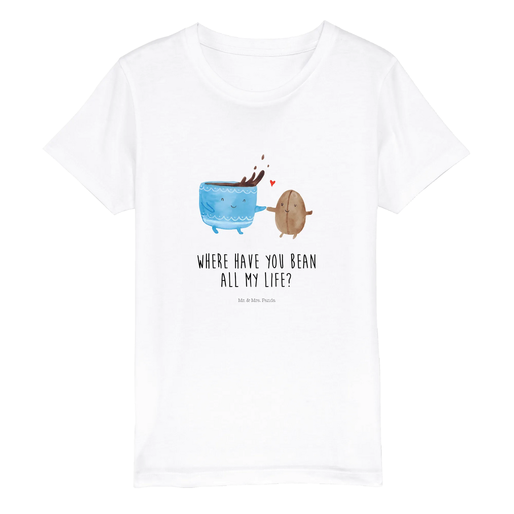 Organic Kinder T-Shirt Kaffee Bohne Kinder T-Shirt, Kinder T-Shirt Mädchen, Kinder T-Shirt Jungen, Tiermotive, Gute Laune, lustige Sprüche, Tiere, Kaffee, Kaffeebohne, Genuss, Zufriedenheit, Glück