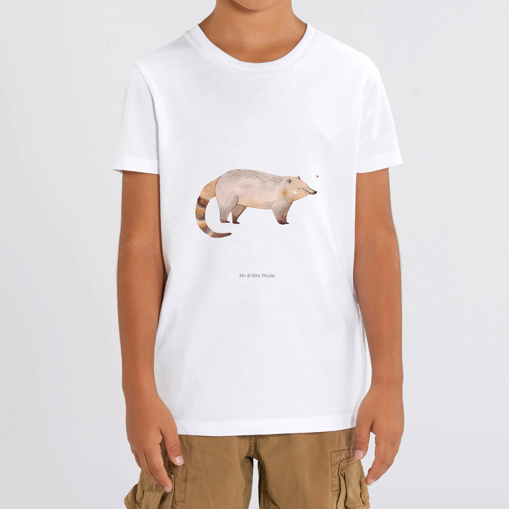 Organic Kinder T-Shirt Nasenbaer Kinder T-Shirt, Kinder T-Shirt Mädchen, Kinder T-Shirt Jungen, Tiermotive, Gute Laune, lustige Sprüche, Tiere, Nasenbär, Nasenbären, Rüsselbär, Bär