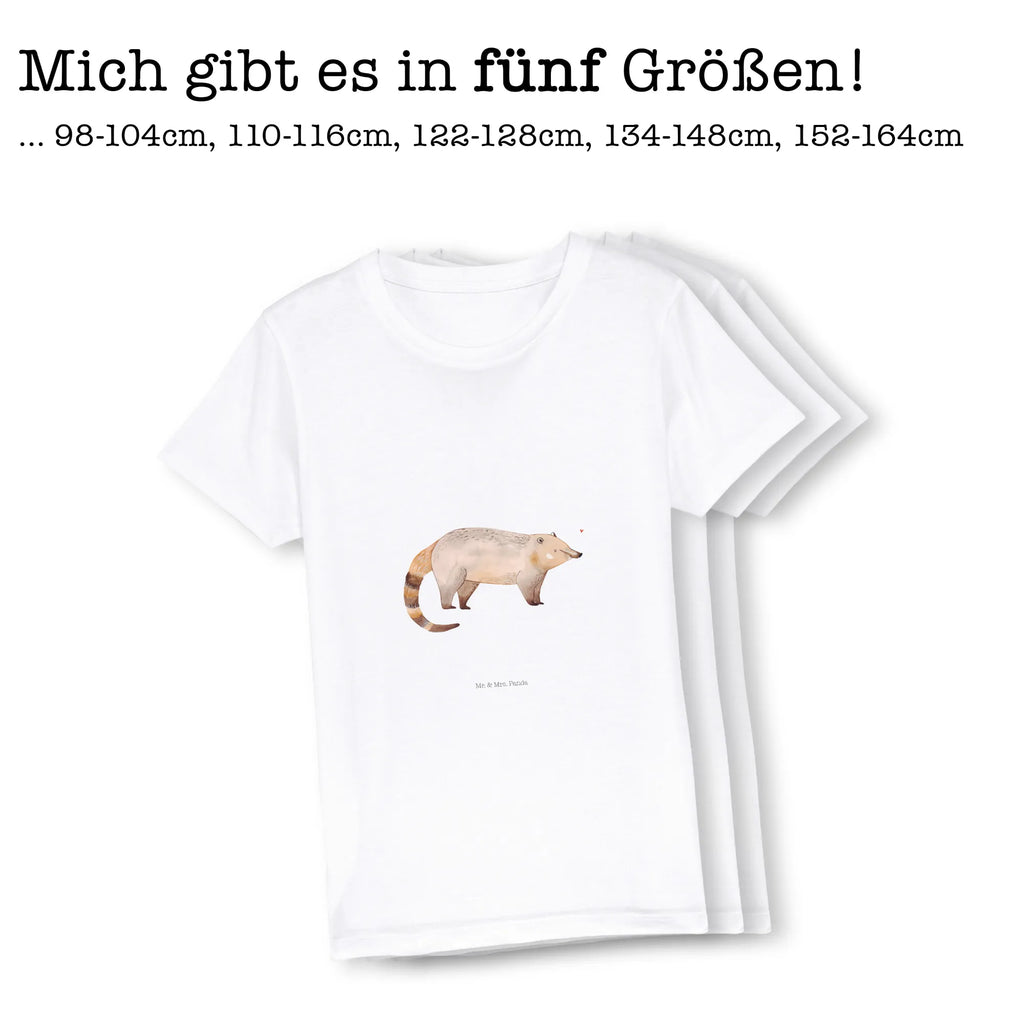 Organic Kinder T-Shirt Nasenbaer Kinder T-Shirt, Kinder T-Shirt Mädchen, Kinder T-Shirt Jungen, Tiermotive, Gute Laune, lustige Sprüche, Tiere, Nasenbär, Nasenbären, Rüsselbär, Bär