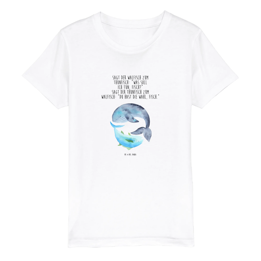 Organic Kinder T-Shirt Walfisch Thunfisch Kinder T-Shirt, Kinder T-Shirt Mädchen, Kinder T-Shirt Jungen, Tiermotive, Gute Laune, lustige Sprüche, Tiere, Wal, Wahl, Tunfisch, Wortwitz lustig, Spruch lustig, Flachwitz, Witz, Spruch des Tages, Flachwitz Geschenk