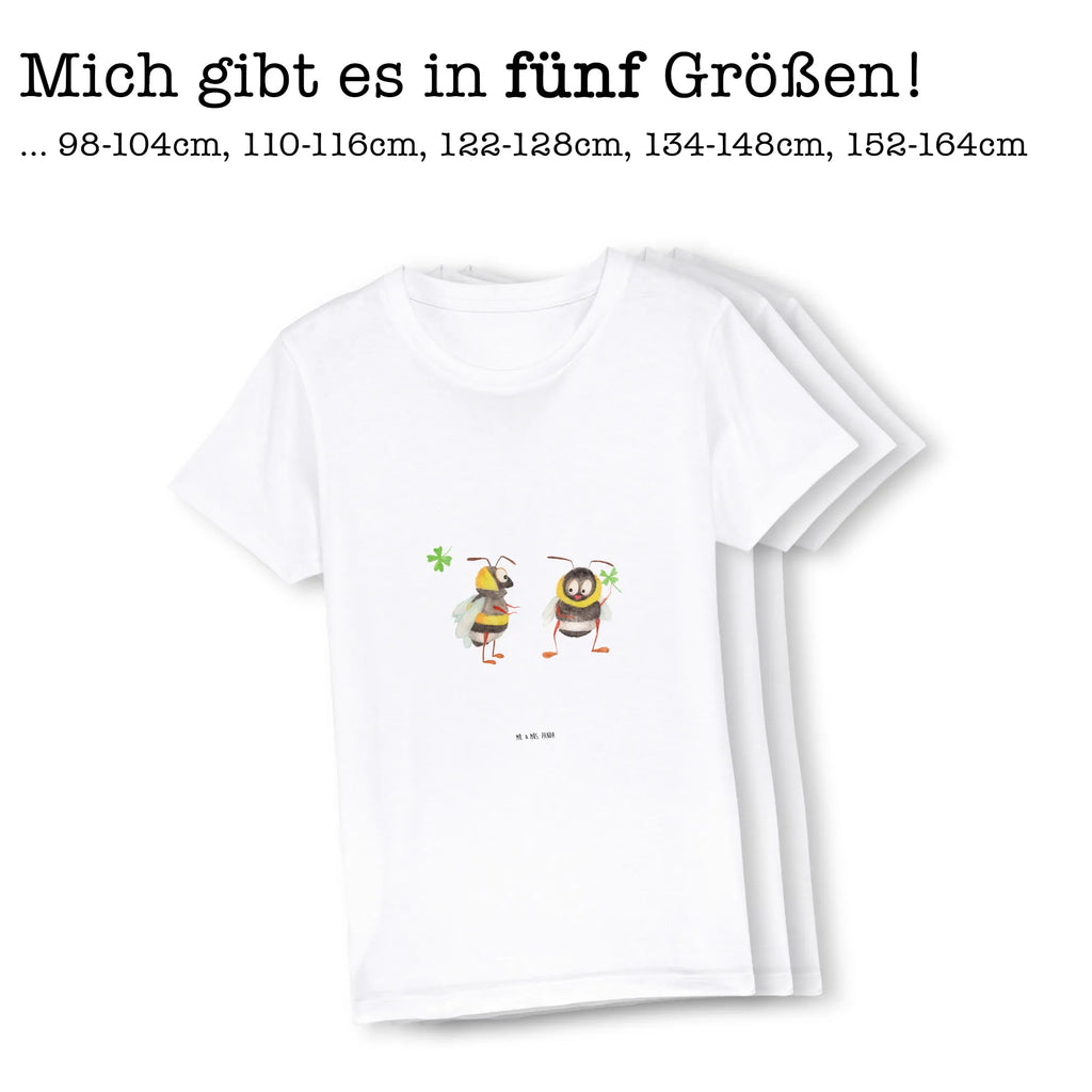 Organic Kinder T-Shirt Hummeln Kleeblatt Kinder T-Shirt, Kinder T-Shirt Mädchen, Kinder T-Shirt Jungen, Tiermotive, Gute Laune, lustige Sprüche, Tiere, Hummel, Biene, Spruch positiv, Biene Deko, Spruch schön, glücklich sein, glücklich werden, Spruch fröhlich