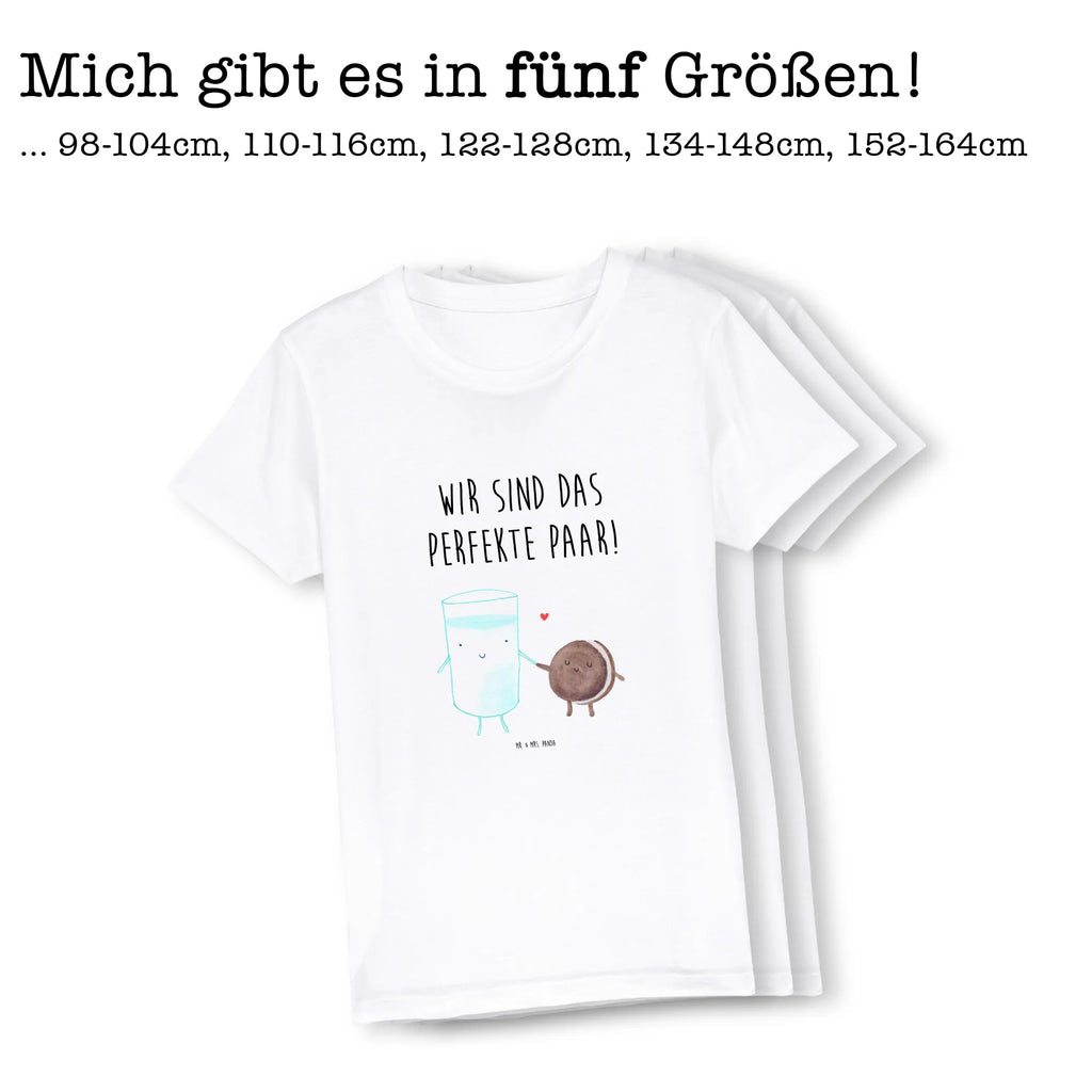 Organic Kinder T-Shirt Milch Keks Kinder T-Shirt, Kinder T-Shirt Mädchen, Kinder T-Shirt Jungen, Tiermotive, Gute Laune, lustige Sprüche, Tiere, Milk, Cookie, Milch, Keks, Kekse, Kaffee, Einladung Frühstück, Motiv süß, romantisch, perfektes Paar