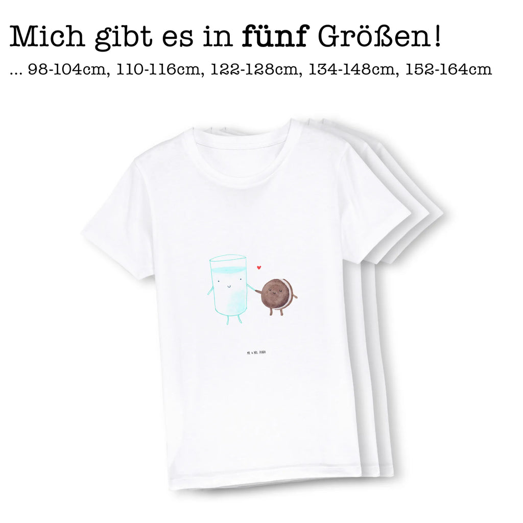 Organic Kinder T-Shirt Milch Keks Kinder T-Shirt, Kinder T-Shirt Mädchen, Kinder T-Shirt Jungen, Tiermotive, Gute Laune, lustige Sprüche, Tiere, Milk, Cookie, Milch, Keks, Kekse, Kaffee, Einladung Frühstück, Motiv süß, romantisch, perfektes Paar