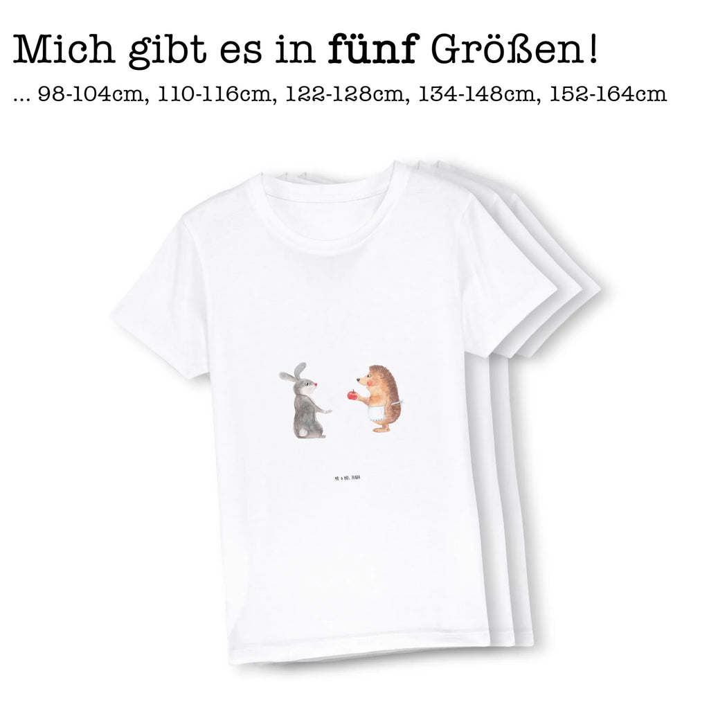 Organic Kinder T-Shirt Hase Igel Kinder T-Shirt, Kinder T-Shirt Mädchen, Kinder T-Shirt Jungen, Tiermotive, Gute Laune, lustige Sprüche, Tiere, Igel und Hase, Igel, Hase, Liebe Spruch, Liebeskummer Geschenk, Herzschmerz, Trösten, Trennungsschmerz, Spruch romantisch