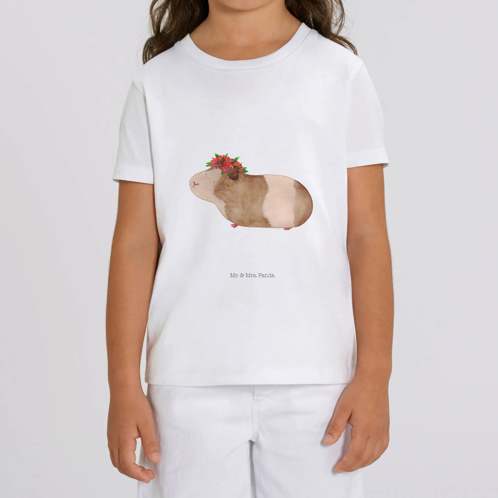 Organic Kids T-Shirt Guinea pig wisdom Kinder T-Shirt, Kinder T-Shirt Mädchen, Kinder T-Shirt Jungen, Tiermotive, Gute Laune, lustige Sprüche, Tiere, Meerschweinchen, Meerie, Meeries, Wunder, Blumenkind, Realität, Spruch, Weisheit, Motivation, Wunderland