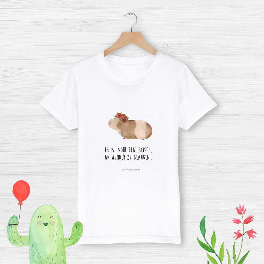 Organic Kids T-Shirt Guinea pig wisdom Kinder T-Shirt, Kinder T-Shirt Mädchen, Kinder T-Shirt Jungen, Tiermotive, Gute Laune, lustige Sprüche, Tiere, Meerschweinchen, Meerie, Meeries, Wunder, Blumenkind, Realität, Spruch, Weisheit, Motivation, Wunderland