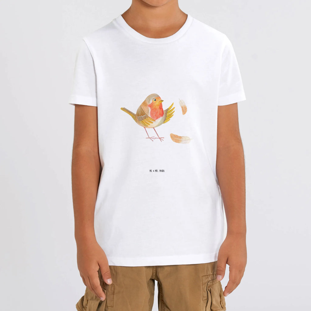 Organic Kinder T-Shirt Rotkehlchen Federn Kinder T-Shirt, Kinder T-Shirt Mädchen, Kinder T-Shirt Jungen, Tiermotive, Gute Laune, lustige Sprüche, Tiere, What if i fall, Rotkehlchen, Spruch Motivation, Spruch Mut, Vogel, Motivation Sprüche, Motivationsbilder, fliegen