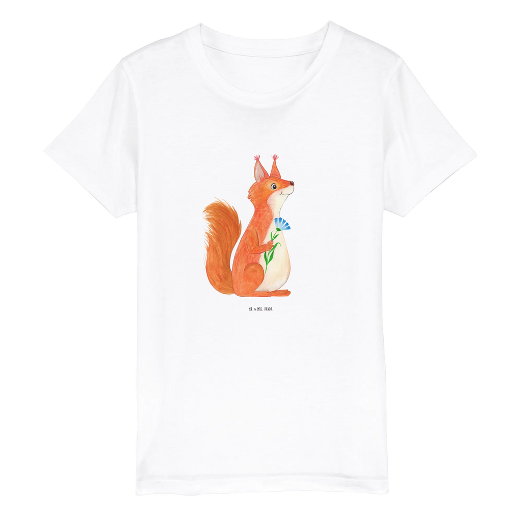 Organic Kinder T-Shirt Eichhörnchen Blume Kinder T-Shirt, Kinder T-Shirt Mädchen, Kinder T-Shirt Jungen, Tiermotive, Gute Laune, lustige Sprüche, Tiere, Eichhörnchen, Eichhorn, Spruch positiv, Lachen, Spaß, Motivation Sprüche, Motivation Bilder, glücklich Spruch, Spruch Deko