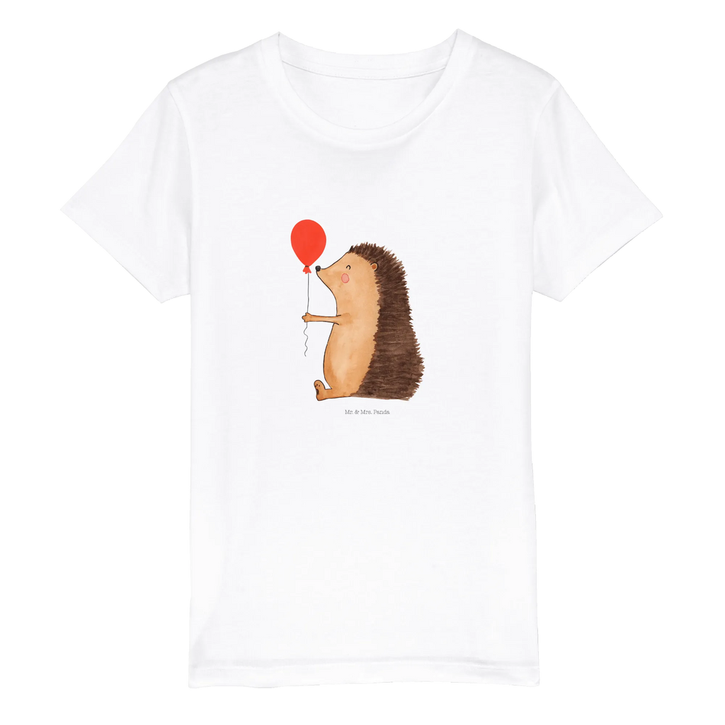 Organic Kinder T-Shirt Igel Luftballon Kinder T-Shirt, Kinder T-Shirt Mädchen, Kinder T-Shirt Jungen, Tiermotive, Gute Laune, lustige Sprüche, Tiere, Igel, Geburtstag, Herzlichen Glückwunsch, Glückwunsch, Geburtstagskind, Ballon, Happy Birthday