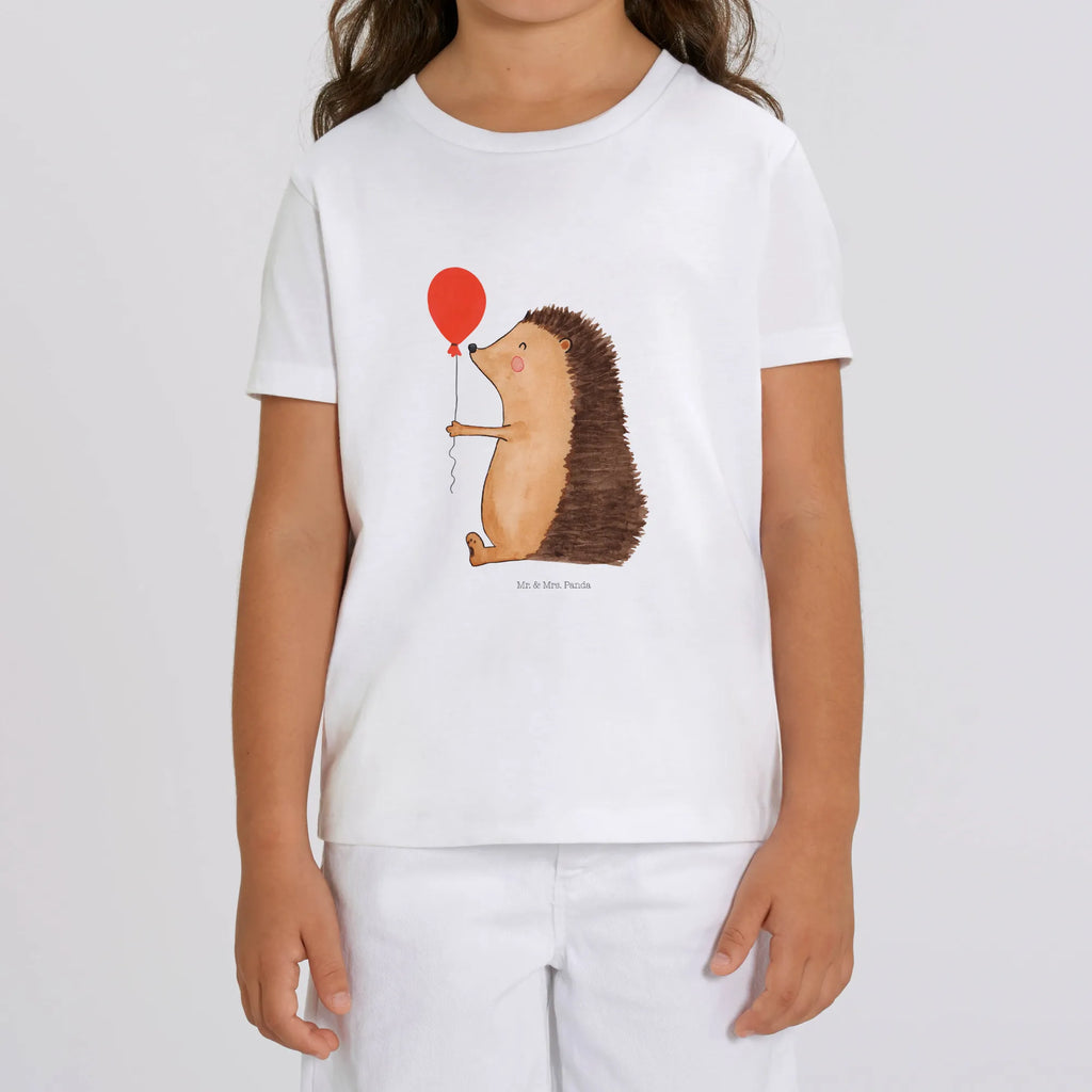 Organic Kinder T-Shirt Igel Luftballon Kinder T-Shirt, Kinder T-Shirt Mädchen, Kinder T-Shirt Jungen, Tiermotive, Gute Laune, lustige Sprüche, Tiere, Igel, Geburtstag, Herzlichen Glückwunsch, Glückwunsch, Geburtstagskind, Ballon, Happy Birthday