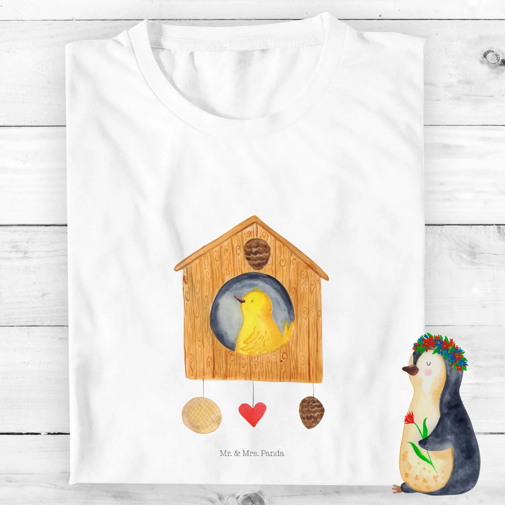 Organic Kinder T-Shirt Vogel Haus Kinder T-Shirt, Kinder T-Shirt Mädchen, Kinder T-Shirt Jungen, Tiermotive, Gute Laune, lustige Sprüche, Tiere, Vogel, Vögel, Vogelhaus, Vogelhäuschen, Home sweet home, Zuhause, Nest, Eigenheim, Familie, Wohnung, Haus, unser Haus, Lieblingsort, Castle