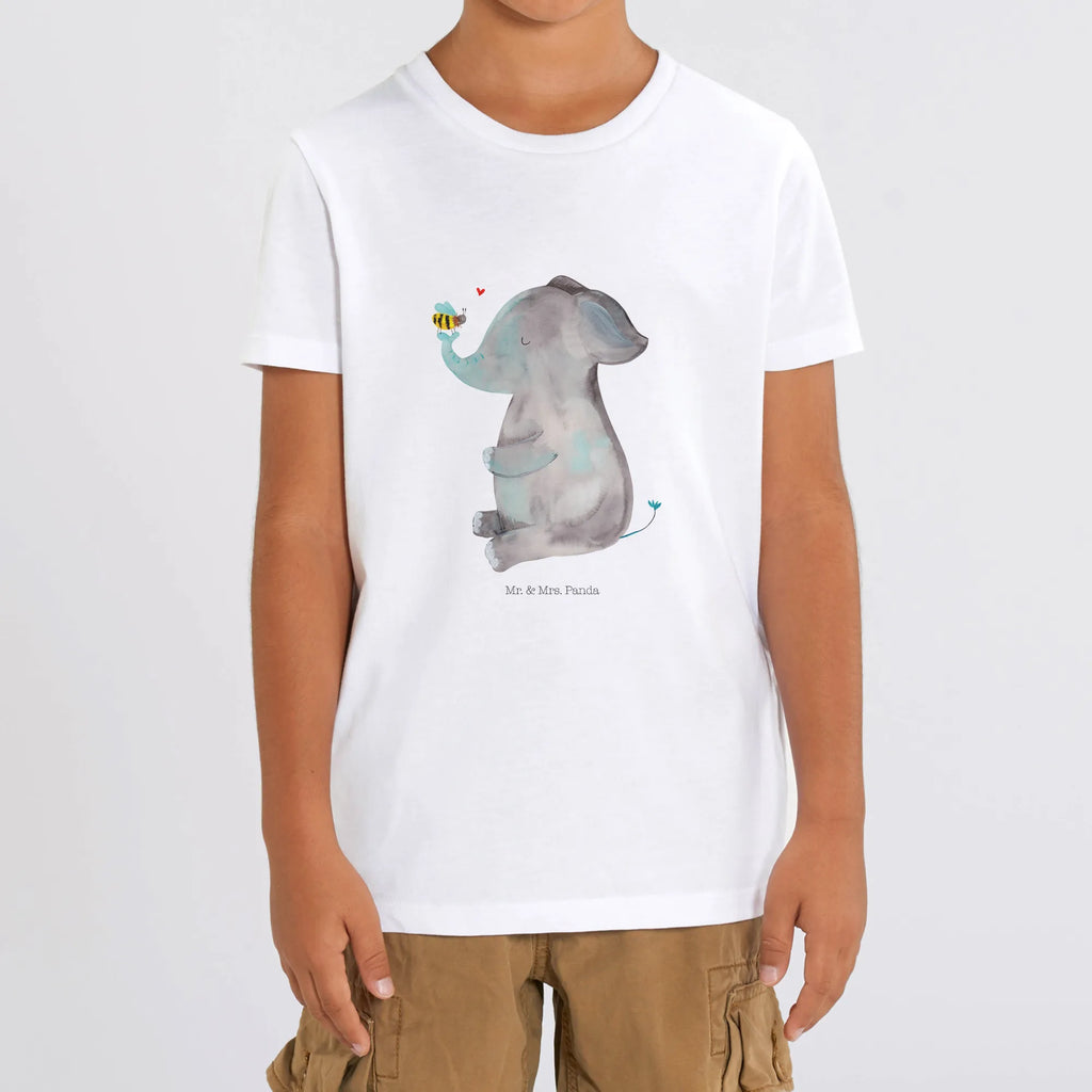 Organic Kinder T-Shirt Elefant Biene Kinder T-Shirt, Kinder T-Shirt Mädchen, Kinder T-Shirt Jungen, Tiermotive, Gute Laune, lustige Sprüche, Tiere, Elefant, Biene, Liebe, Liebesbeweis, Jahrestag, Liebesgeschenk, Heiratsantrag, Hochzeitsgeschenk, Liebesspruch