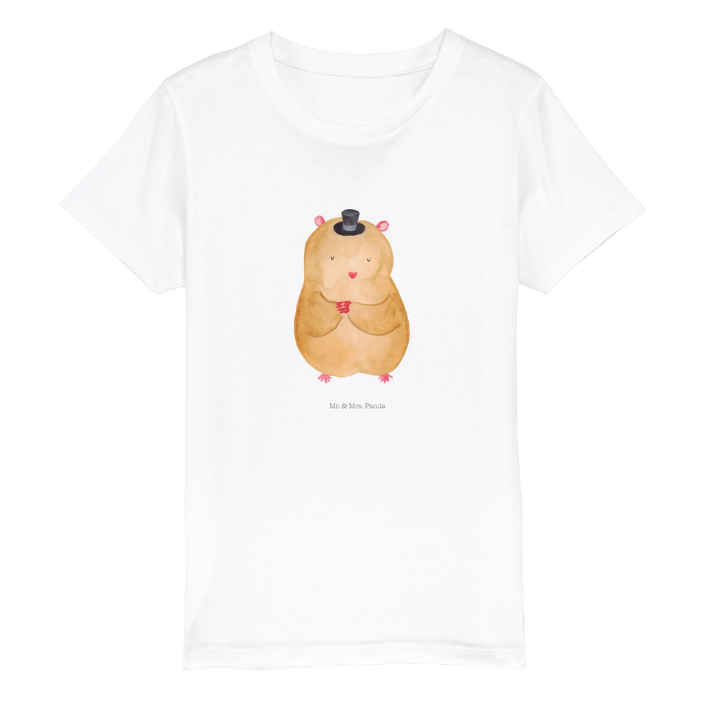 Organic Kinder T-Shirt Hamster Hut Kinder T-Shirt, Kinder T-Shirt Mädchen, Kinder T-Shirt Jungen, Tiermotive, Gute Laune, lustige Sprüche, Tiere, Hamster, Hut, Magier, Zylinder, Zwerghamster, Zauberer