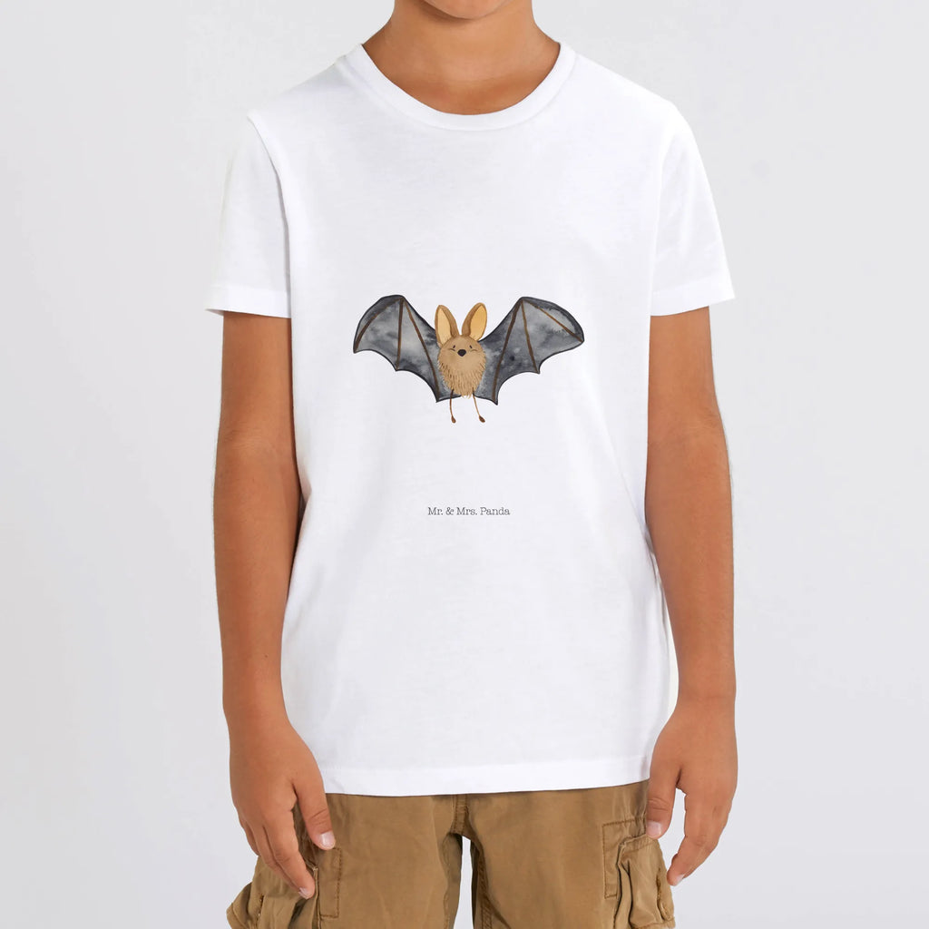 Organic Kinder T-Shirt Fledermaus Flügel Kinder T-Shirt, Kinder T-Shirt Mädchen, Kinder T-Shirt Jungen, Tiermotive, Gute Laune, lustige Sprüche, Tiere