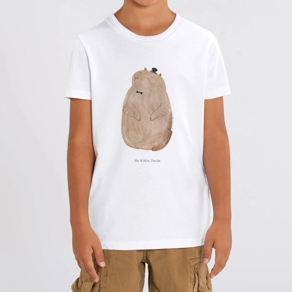 Organic Kinder T-Shirt Murmeltier Kinder T-Shirt, Kinder T-Shirt Mädchen, Kinder T-Shirt Jungen, Tiermotive, Gute Laune, lustige Sprüche, Tiere, Murmeltier, Knigge, Fröhlichkeit, Freundlichkeit, Respekt, Anstand