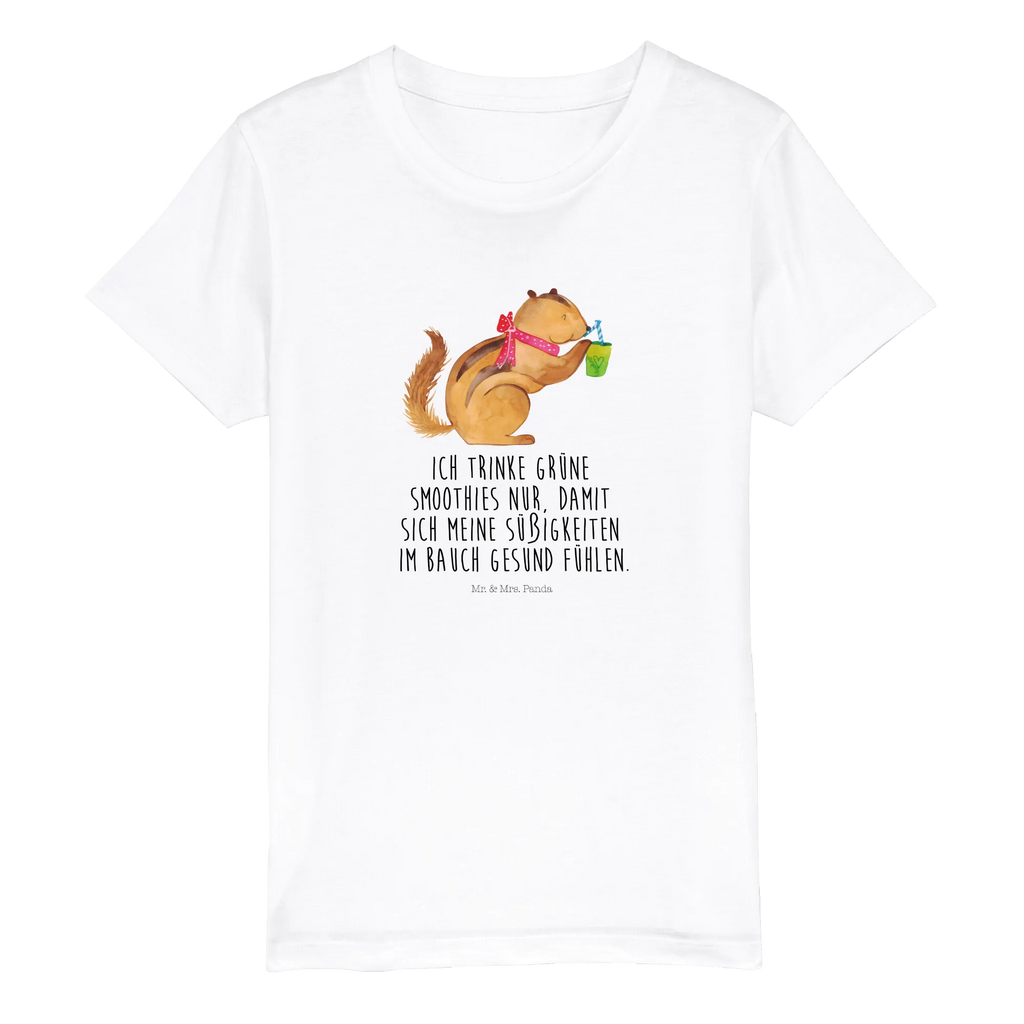 Organic Kinder T-Shirt Eichhörnchen Smoothie Kinder T-Shirt, Kinder T-Shirt Mädchen, Kinder T-Shirt Jungen, Tiermotive, Gute Laune, lustige Sprüche, Tiere, Green Smoothies, Diät, Abnehmen, Streifenhörnchen, Eichhörnchen