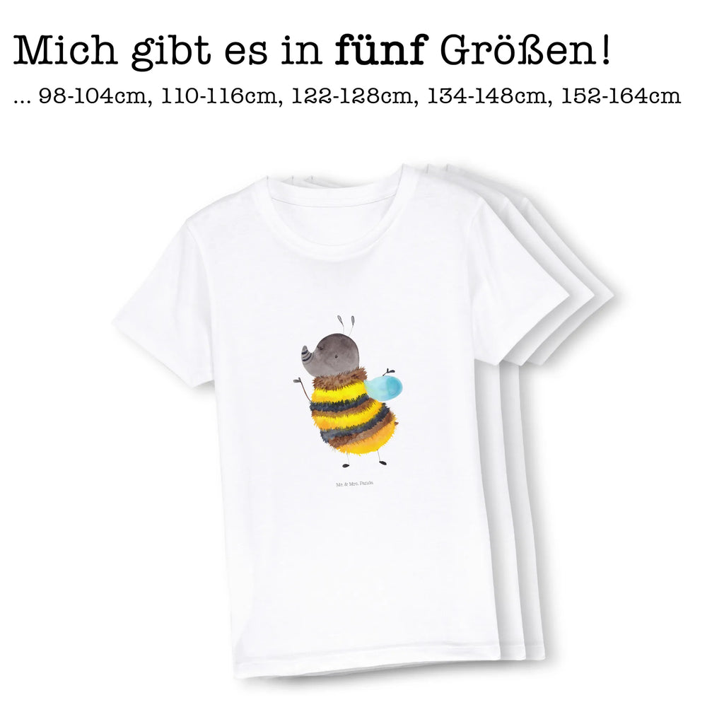 Organic Kinder T-Shirt Hummel flauschig Kinder T-Shirt, Kinder T-Shirt Mädchen, Kinder T-Shirt Jungen, Tiermotive, Gute Laune, lustige Sprüche, Tiere, Hummel, Flauschig, Biene, Blume, Natur