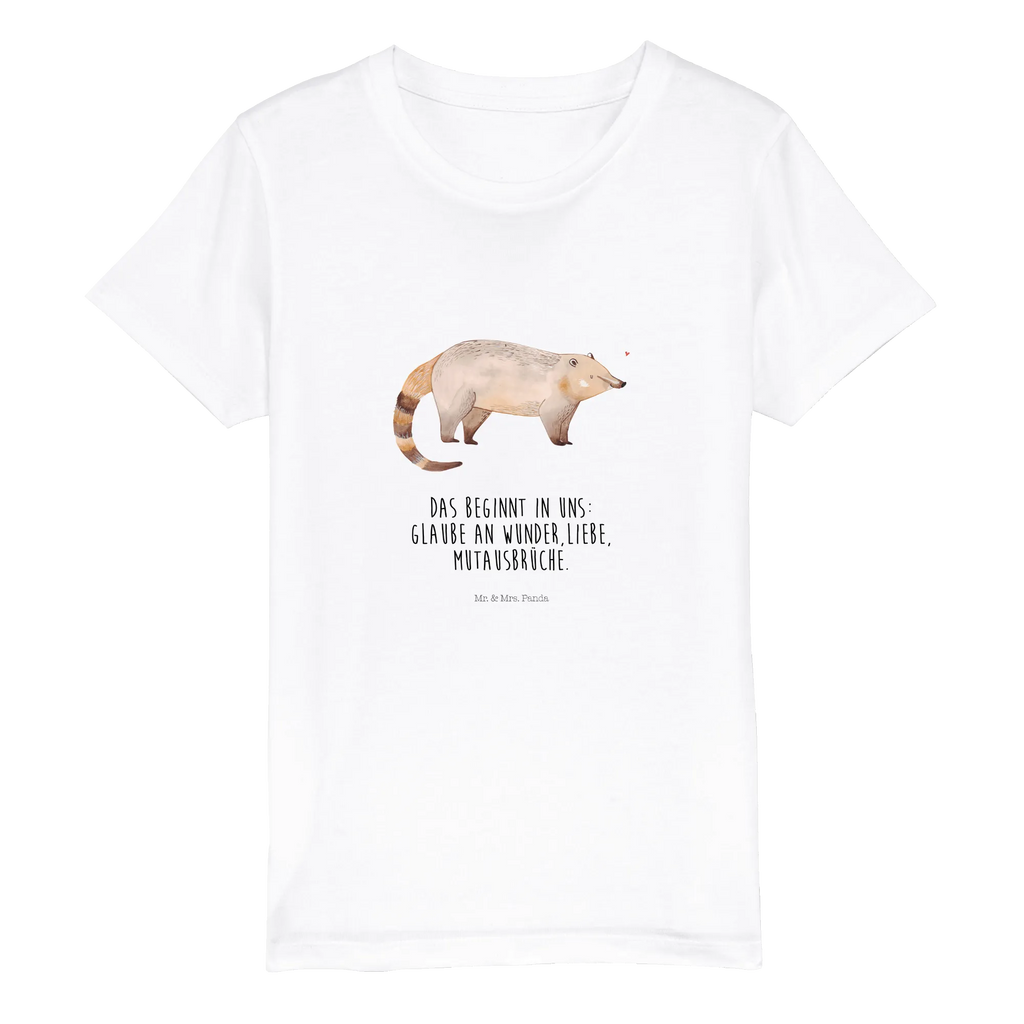 Organic Kinder T-Shirt Nasenbär Kinder T-Shirt, Kinder T-Shirt Mädchen, Kinder T-Shirt Jungen, Tiermotive, Gute Laune, lustige Sprüche, Tiere, Nasenbär, Nasenbären, Rüsselbär, Bär