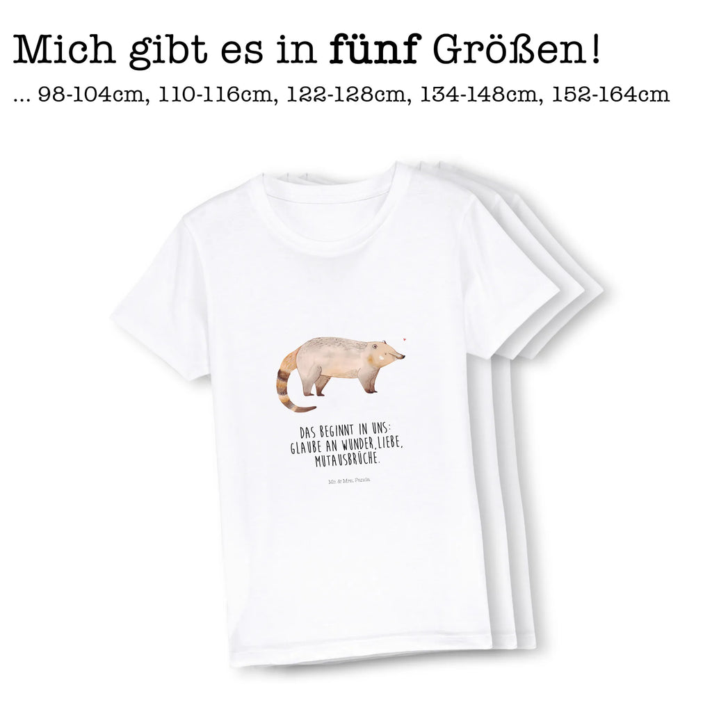 Organic Kinder T-Shirt Nasenbär Kinder T-Shirt, Kinder T-Shirt Mädchen, Kinder T-Shirt Jungen, Tiermotive, Gute Laune, lustige Sprüche, Tiere, Nasenbär, Nasenbären, Rüsselbär, Bär