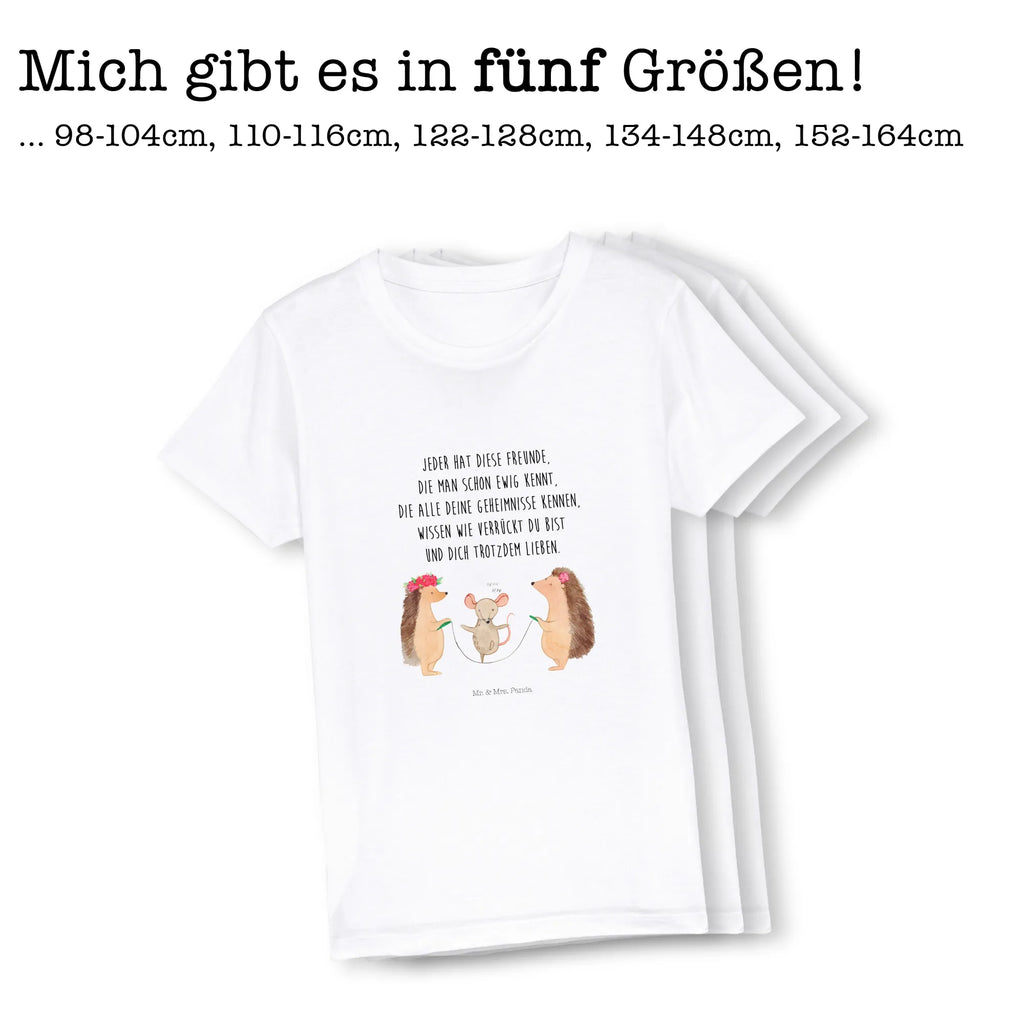 Organic Kinder T-Shirt Igel Seilhüpfen Kinder T-Shirt, Kinder T-Shirt Mädchen, Kinder T-Shirt Jungen, Tiermotive, Gute Laune, lustige Sprüche, Tiere, Igel, Maus, Seilspringen, Seilhüpfen, Kinder, Kindergarten