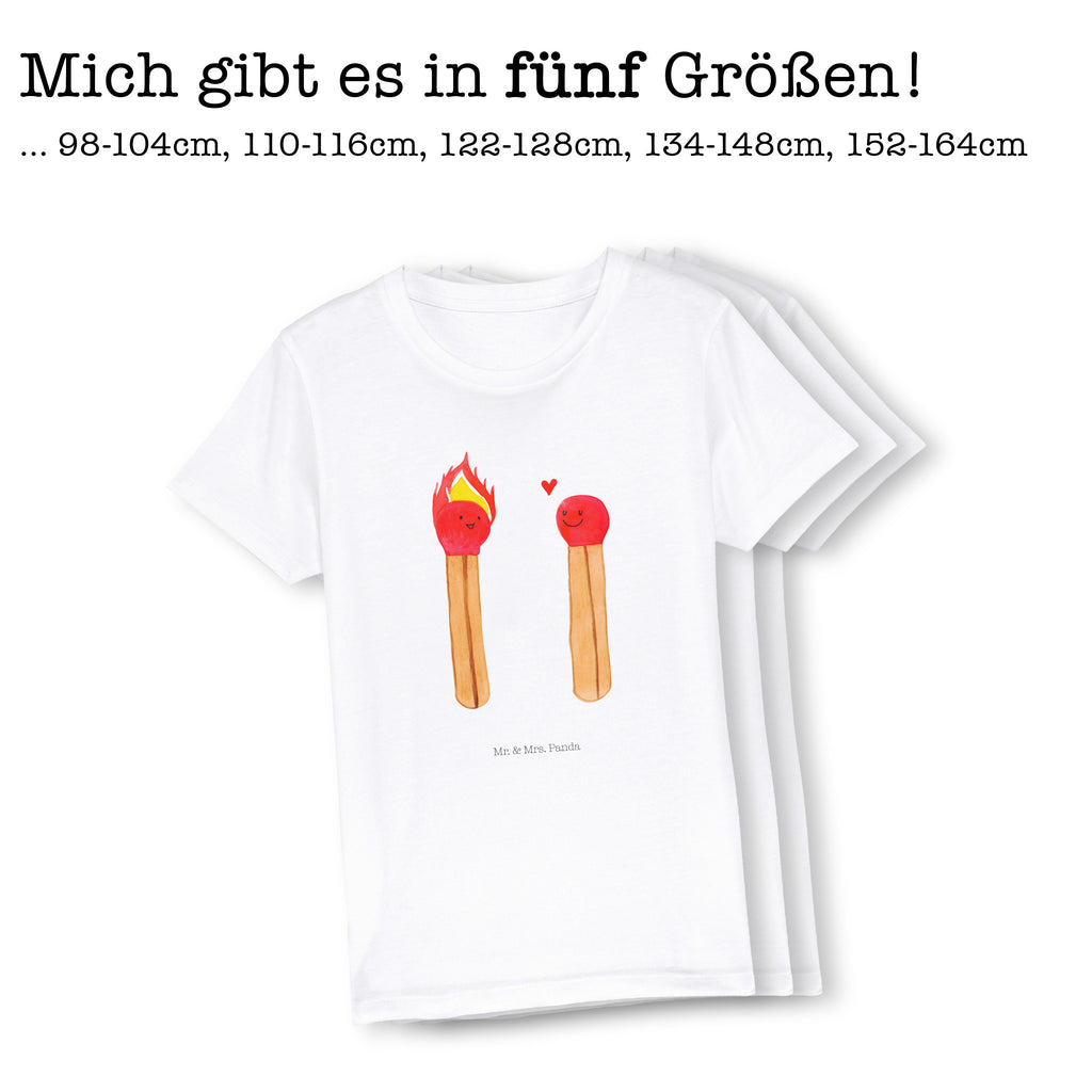 Organic Kinder T-Shirt Streichhölzer Kinder T-Shirt, Kinder T-Shirt Mädchen, Kinder T-Shirt Jungen, Liebe, Partner, Freund, Freundin, Ehemann, Ehefrau, Heiraten, Verlobung, Heiratsantrag, Liebesgeschenk, Jahrestag, Hocheitstag, Streichhölzer