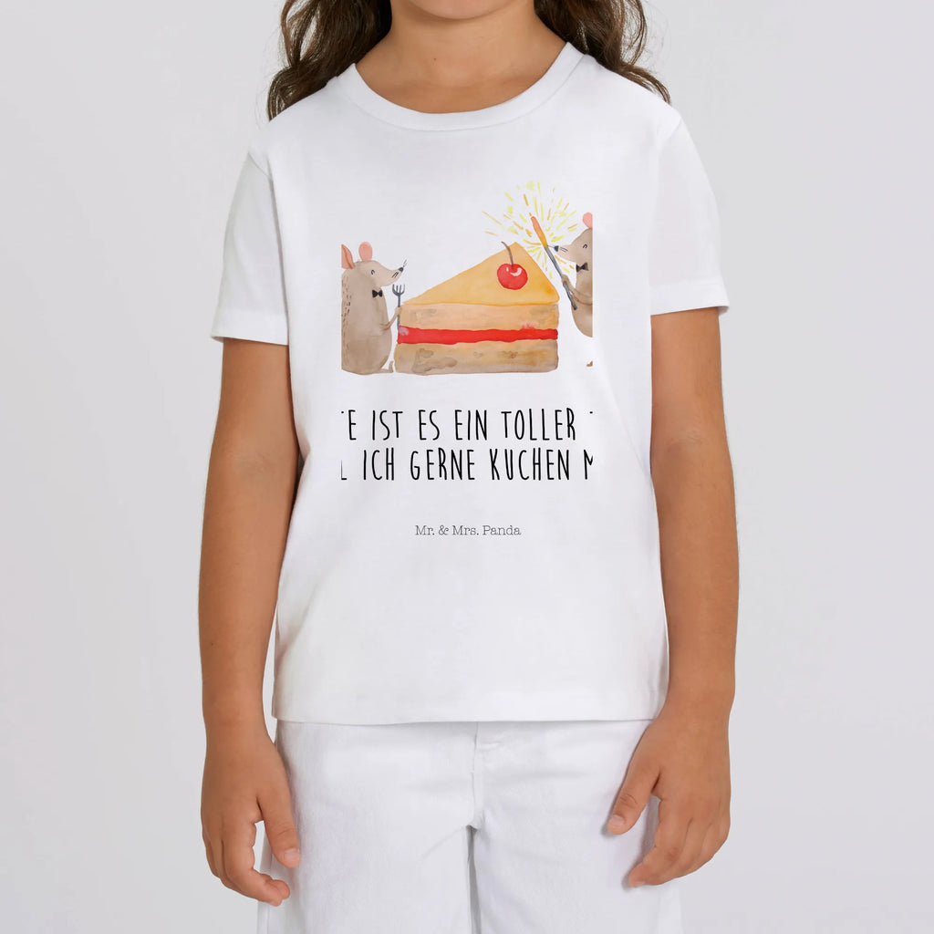 Organic Kinder T-Shirt Mäuse Kuchen Kinder T-Shirt, Kinder T-Shirt Mädchen, Kinder T-Shirt Jungen, Geburtstag, Geburtstagsgeschenk, Geschenk, Kuchen, Maus, Mäuse, Party, Leben, Glück