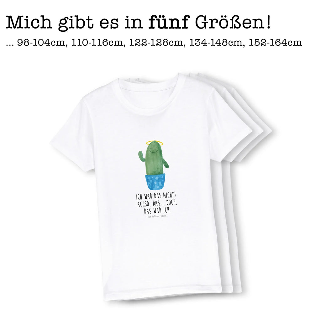 Organic Kinder T-Shirt Kaktus Heilig Kinder T-Shirt, Kinder T-Shirt Mädchen, Kinder T-Shirt Jungen, Kaktus, Kakteen, frech, lustig, Kind, Eltern, Familie, Bruder, Schwester, Schwestern, Freundin, Heiligenschein