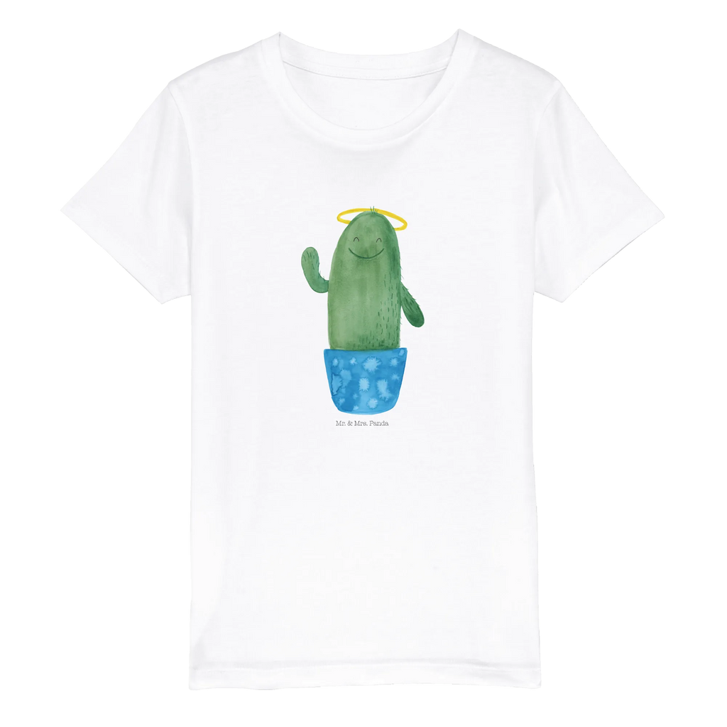 Organic Kinder T-Shirt Kaktus Heilig Kinder T-Shirt, Kinder T-Shirt Mädchen, Kinder T-Shirt Jungen, Kaktus, Kakteen, frech, lustig, Kind, Eltern, Familie, Bruder, Schwester, Schwestern, Freundin, Heiligenschein