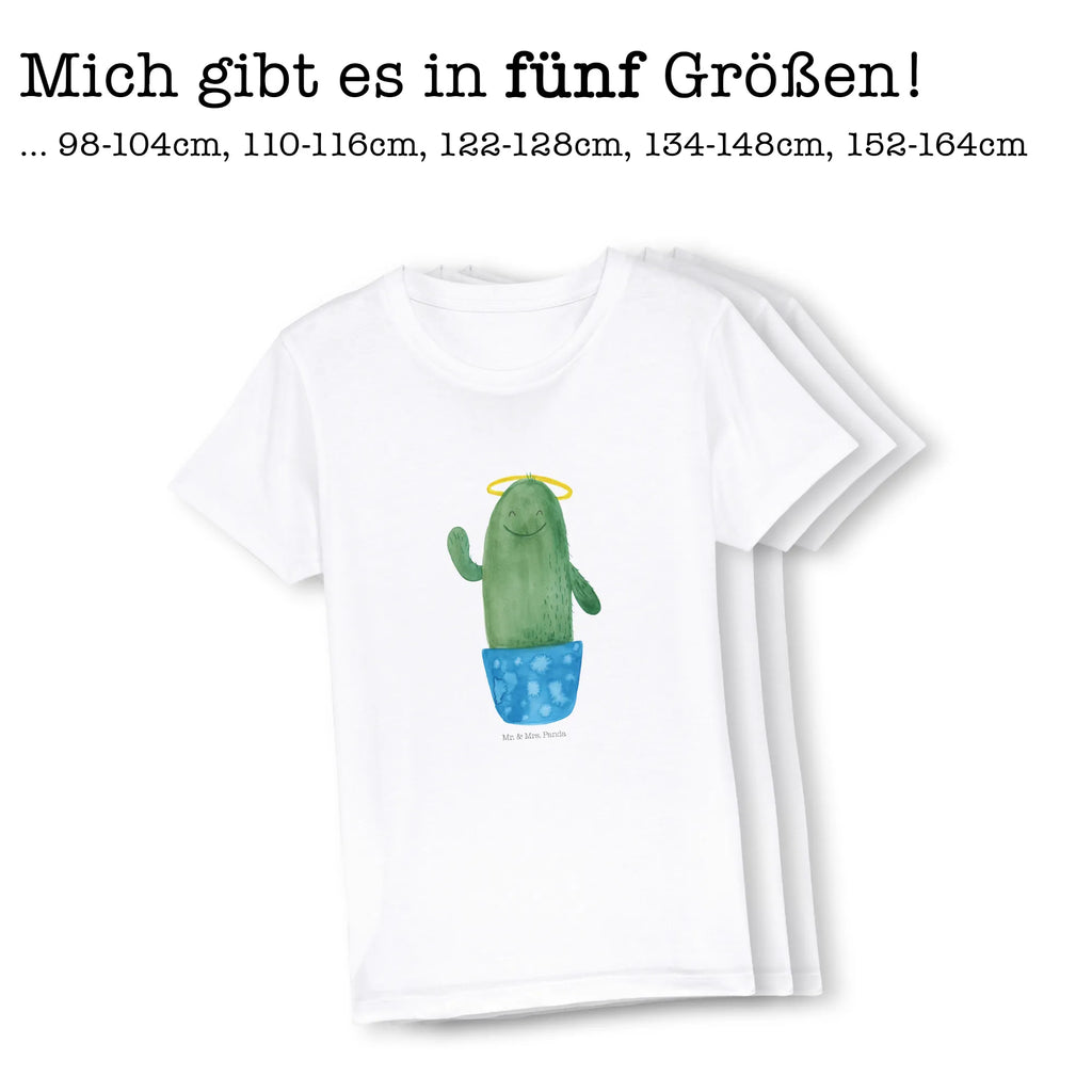 Organic Kinder T-Shirt Kaktus Heilig Kinder T-Shirt, Kinder T-Shirt Mädchen, Kinder T-Shirt Jungen, Kaktus, Kakteen, frech, lustig, Kind, Eltern, Familie, Bruder, Schwester, Schwestern, Freundin, Heiligenschein