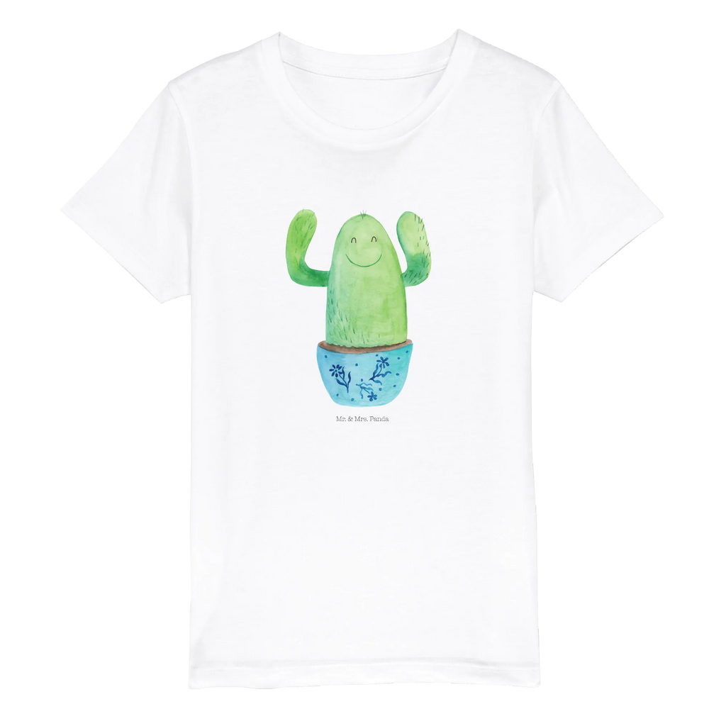 Organic Kinder T-Shirt Kaktus Happy Kinder T-Shirt, Kinder T-Shirt Mädchen, Kinder T-Shirt Jungen, Kaktus, Kakteen, Motivation, Spruch, lustig, Kindersicherung, Neustart, Büro, Büroalltag, Kollege, Kollegin, Freundin, Mutter, Familie, Ausbildung