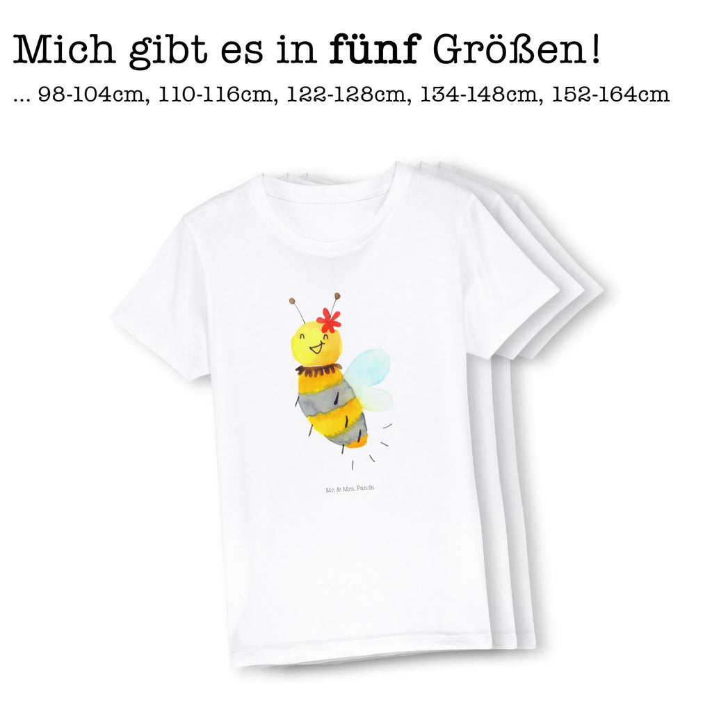 Organic Kinder T-Shirt Biene Blume Kinder T-Shirt, Kinder T-Shirt Mädchen, Kinder T-Shirt Jungen, Biene, Wespe, Hummel